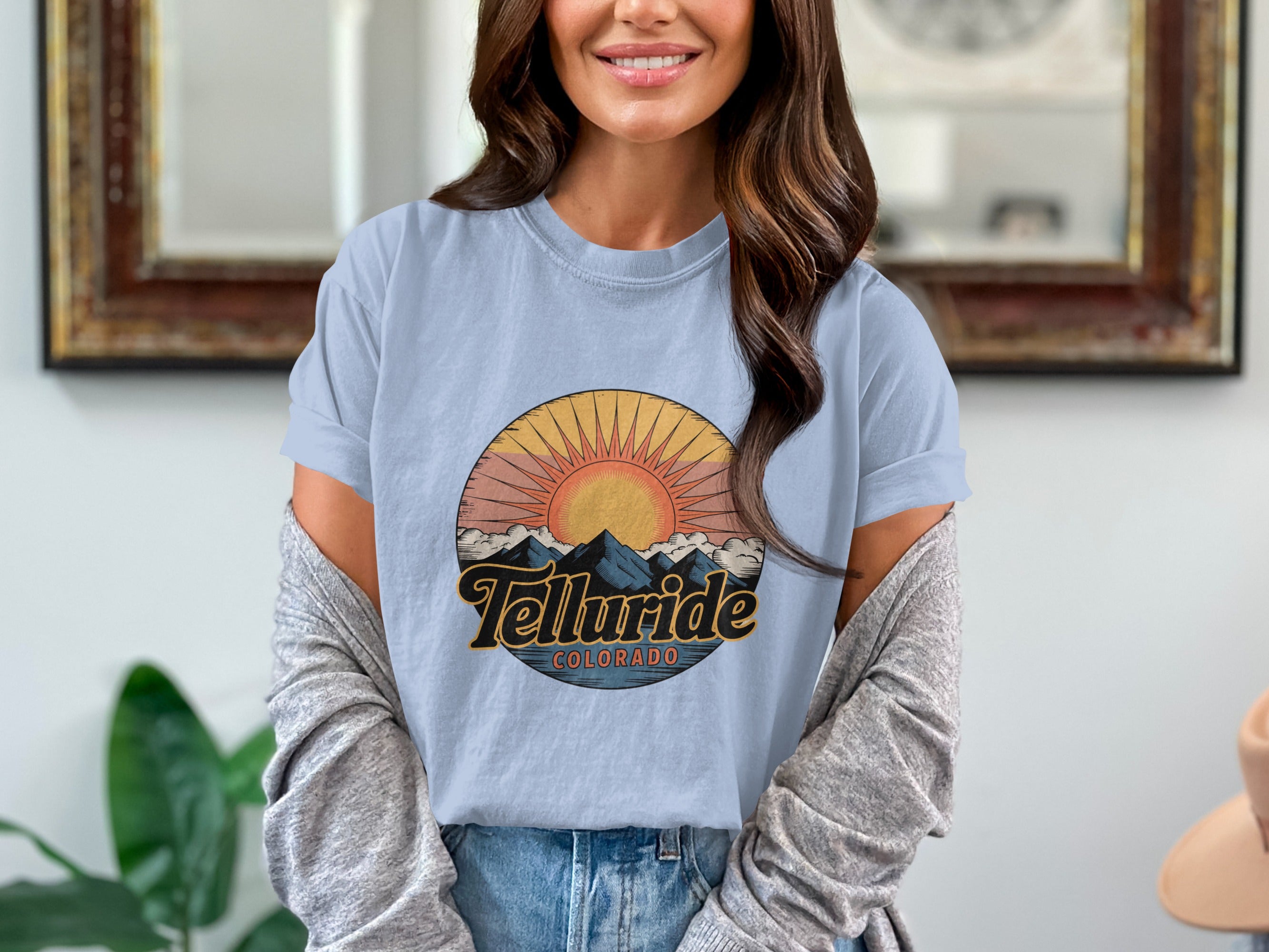 Telluride Colorado Vintage Style Unisex T-Shirt product type