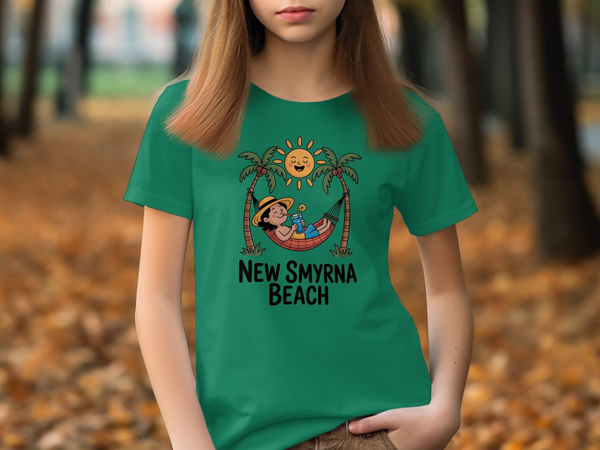 New Smyrna Beach Graphic Tees Trendy Print Product Type