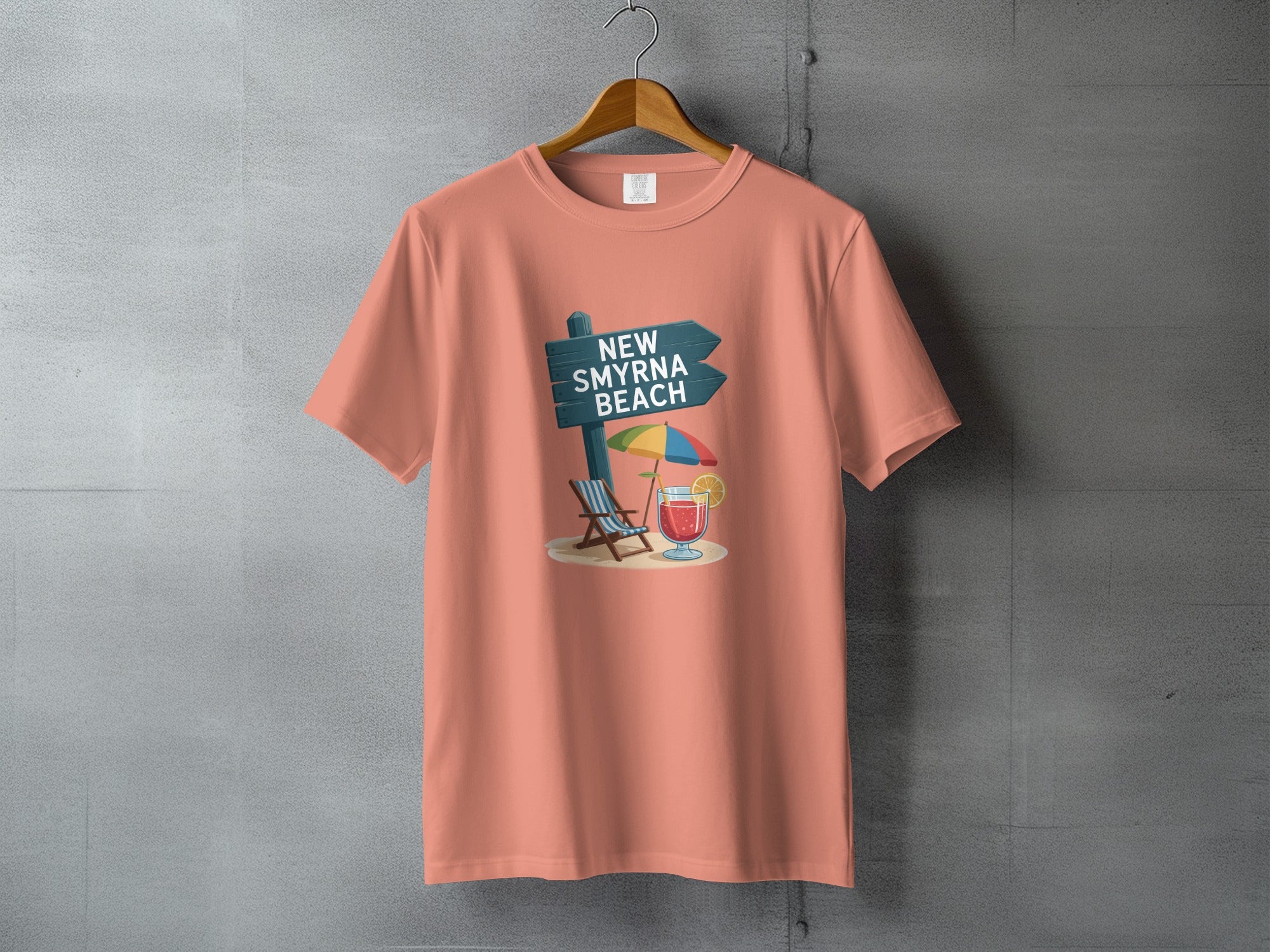 New Smyrna Beach Design Graphic Tee Shirt product
