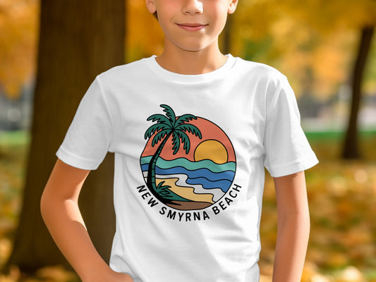 New Smyrna Beach Graphic Print T-shirt product type