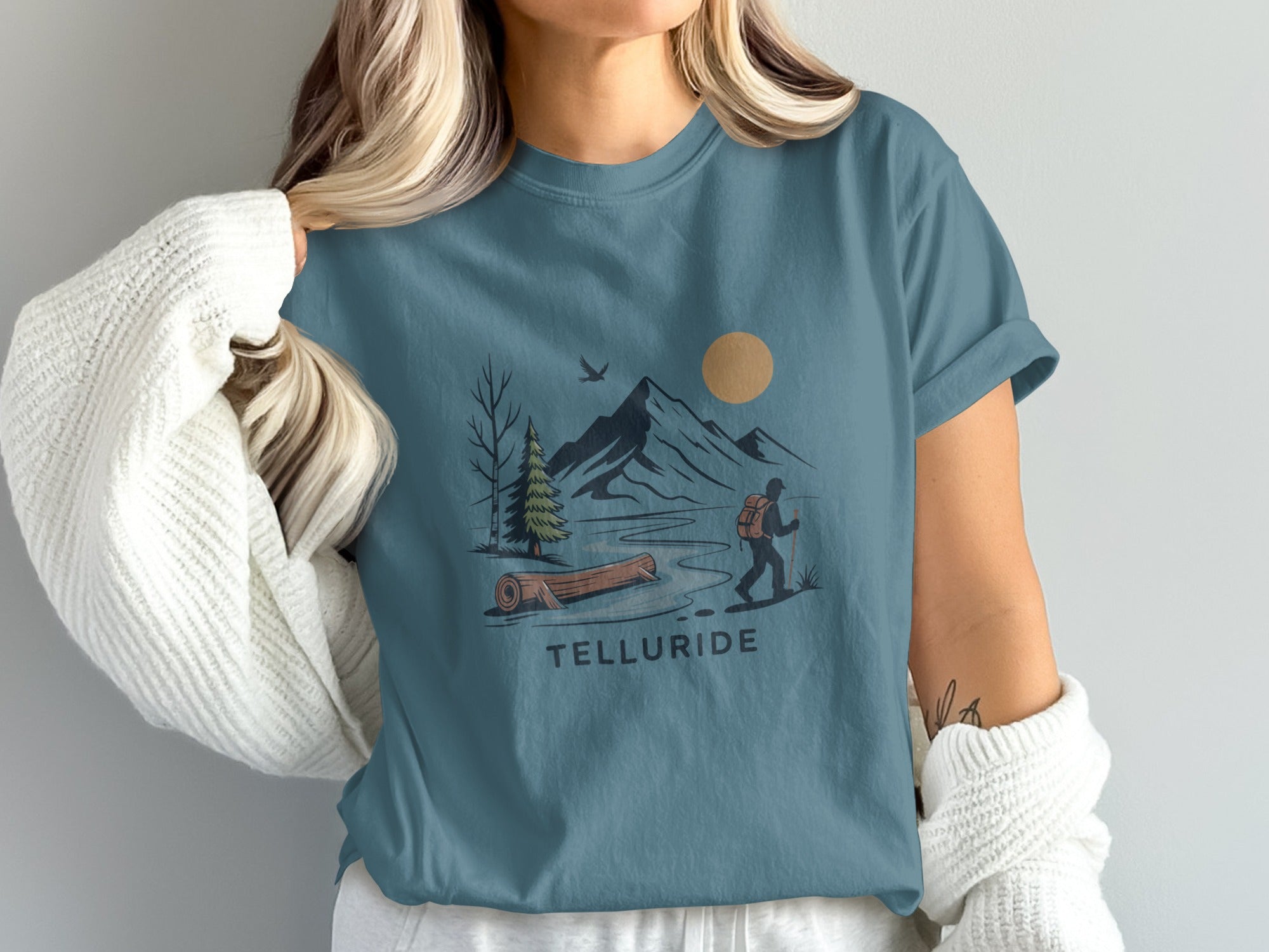 Telluride Mountain Adventure Graphic Shirt product