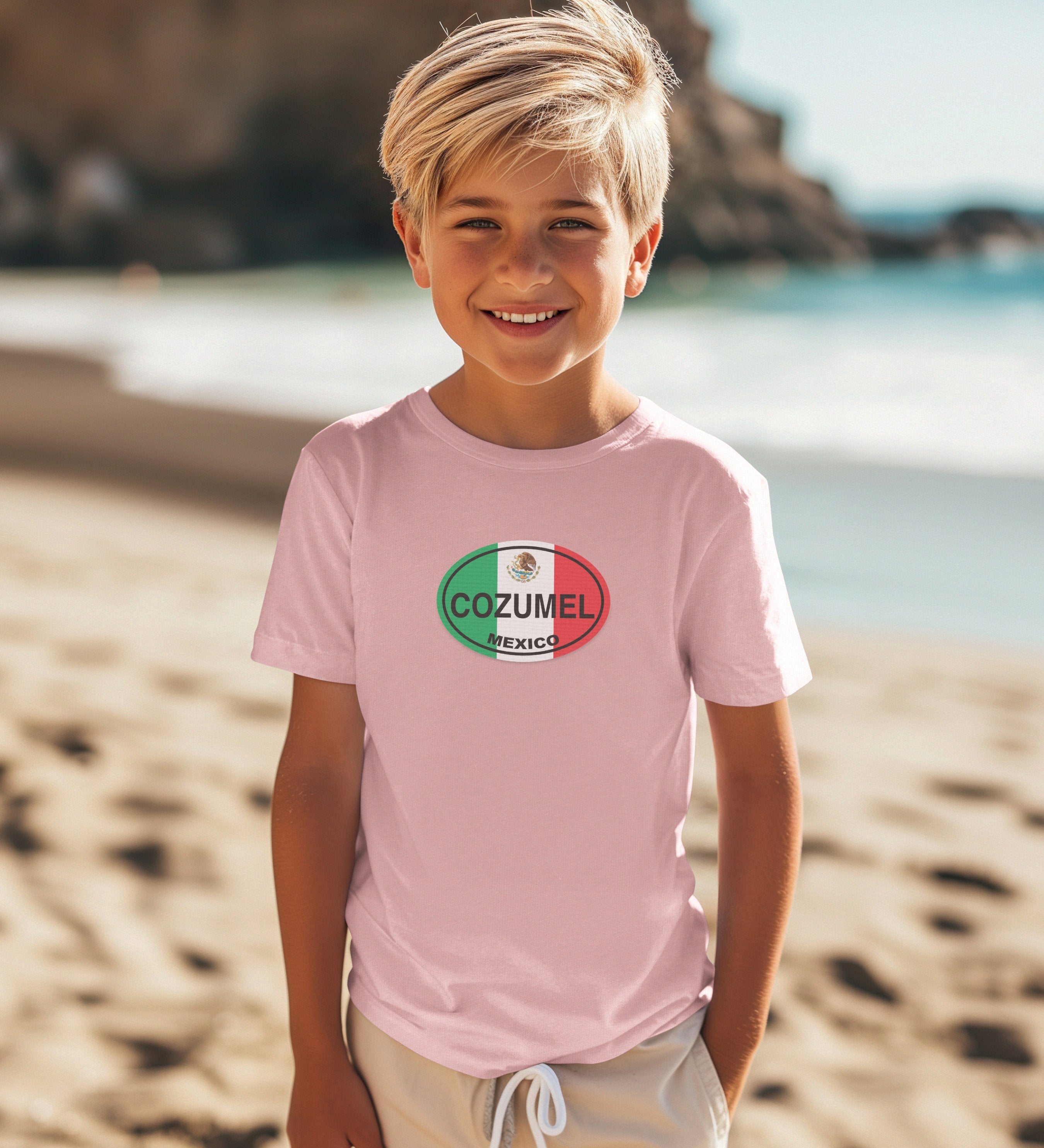 Cozumel gift for visiting Chankanaab Beach Adventure Park youth clothing and travel souvenirs