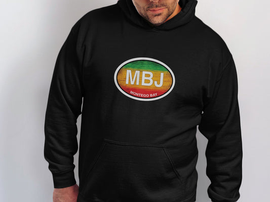 Montego Bay Mens Vacation Travel Hoodie Gift Souvenir 1 