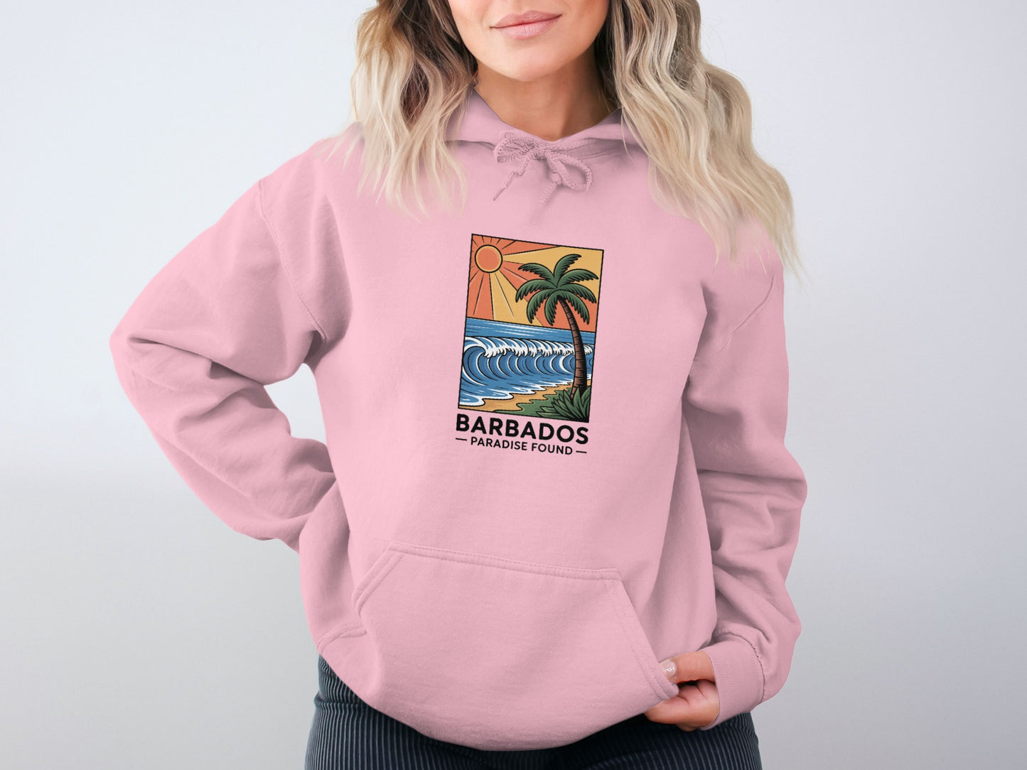 Barbados Paradise Found Graphic Hoodie product