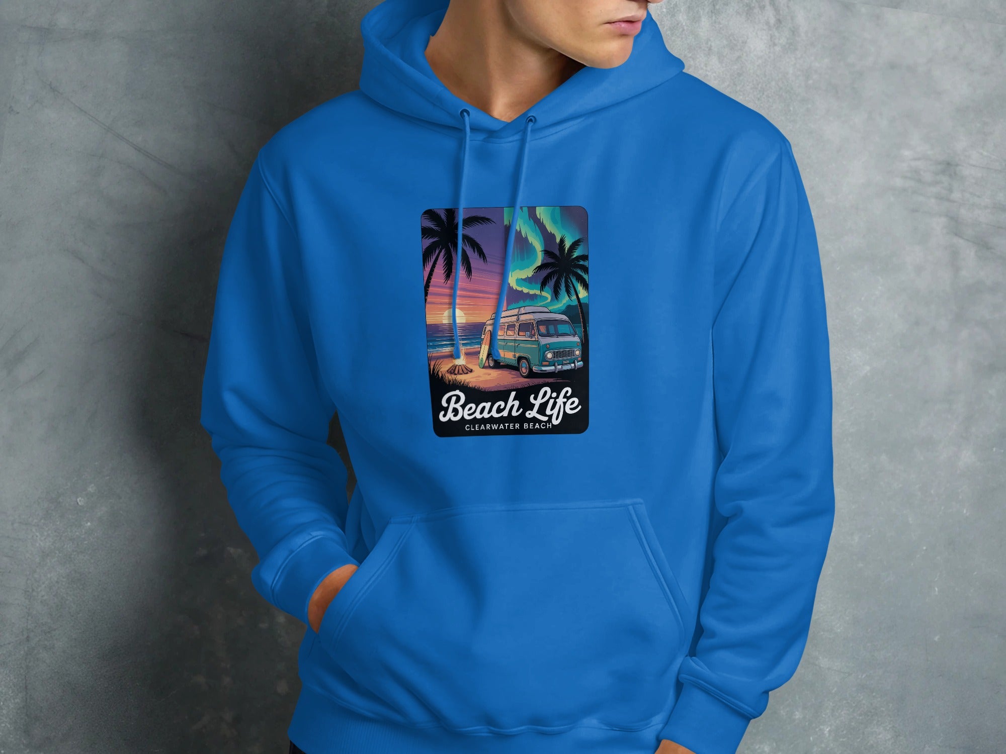 Beach Life Clearwater Beach Graphic Hoodie product