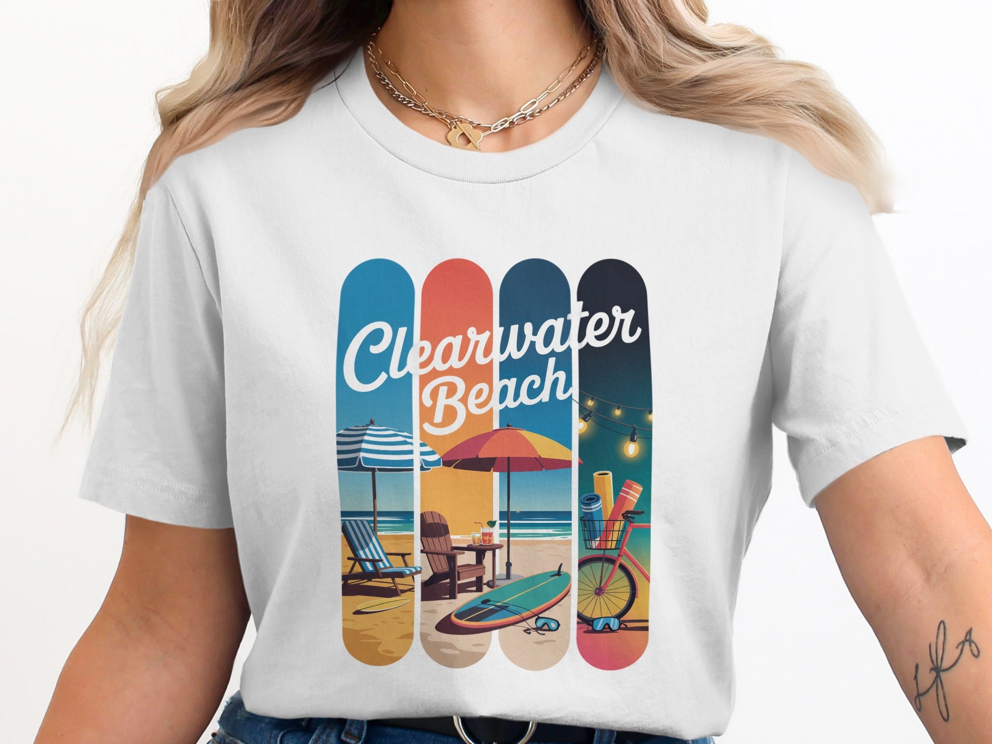 Clearwater Beach Graphic Print T-Shirt product type