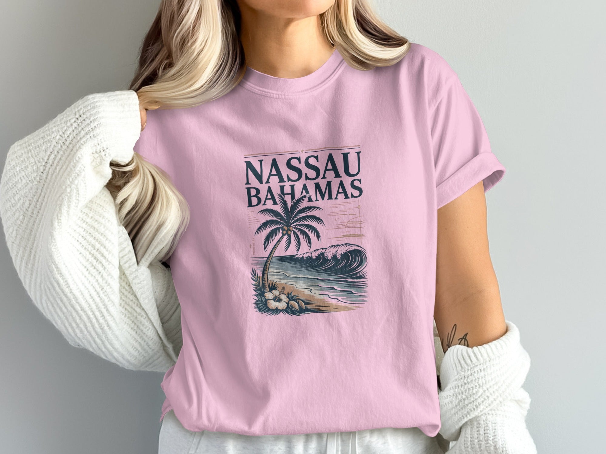 Nassau Bahamas Graphic Tee Casual Fashion Product