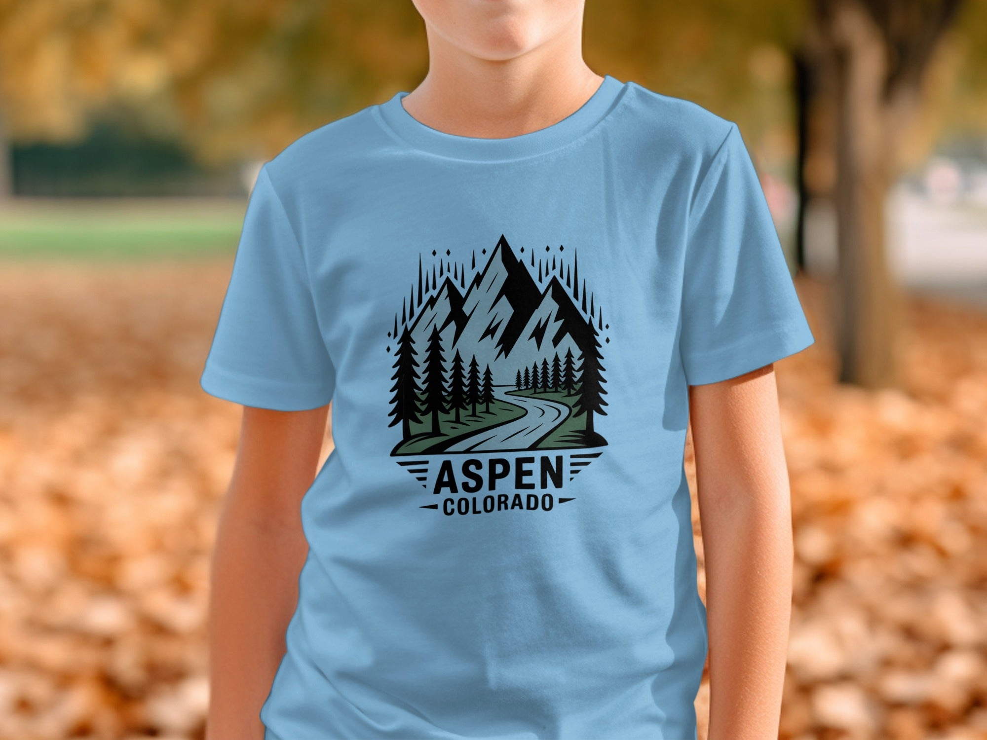 Aspen Colorado Scenic Mountains Graphic Shirt