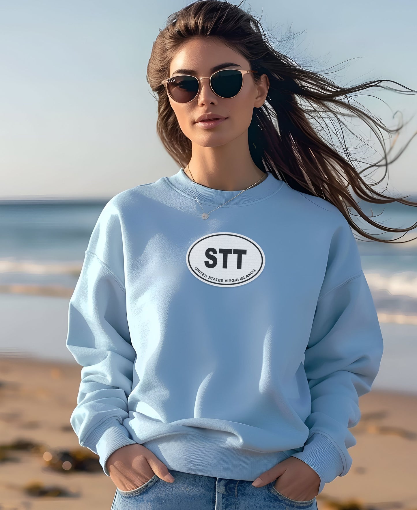 STT Stylish Beachside Sweatshirt Casual Product