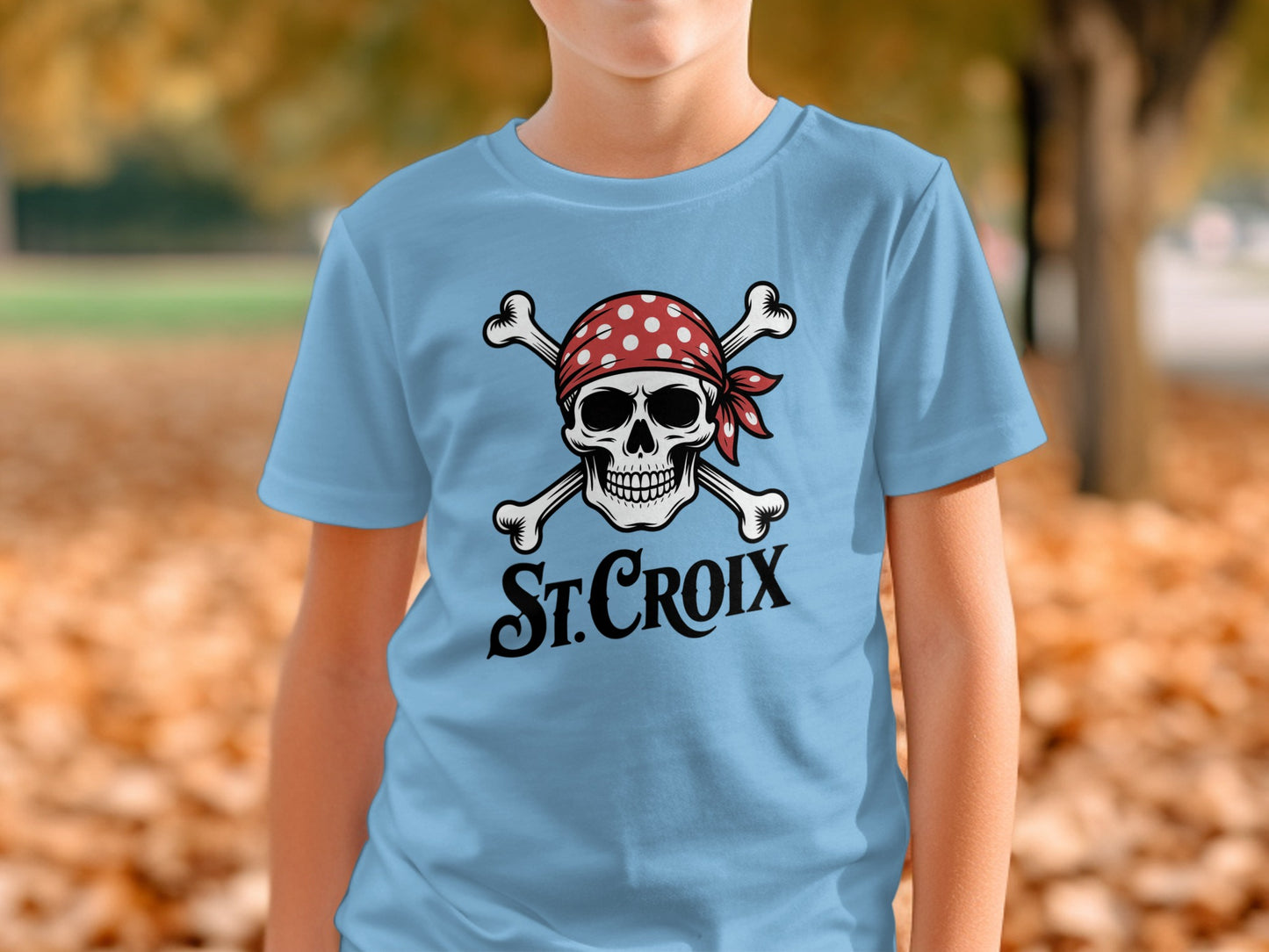 St. Croix Skull and Crossbones Graphic T-shirt product type