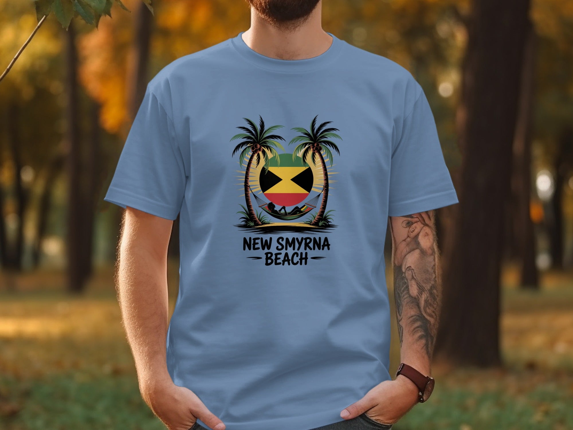 New Smyrna Beach Vibe Graphic Tee shirt product
