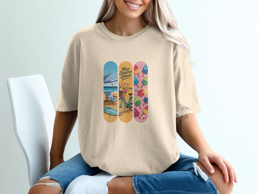 New Smyrna Beach Graphic Print T-Shirt product type