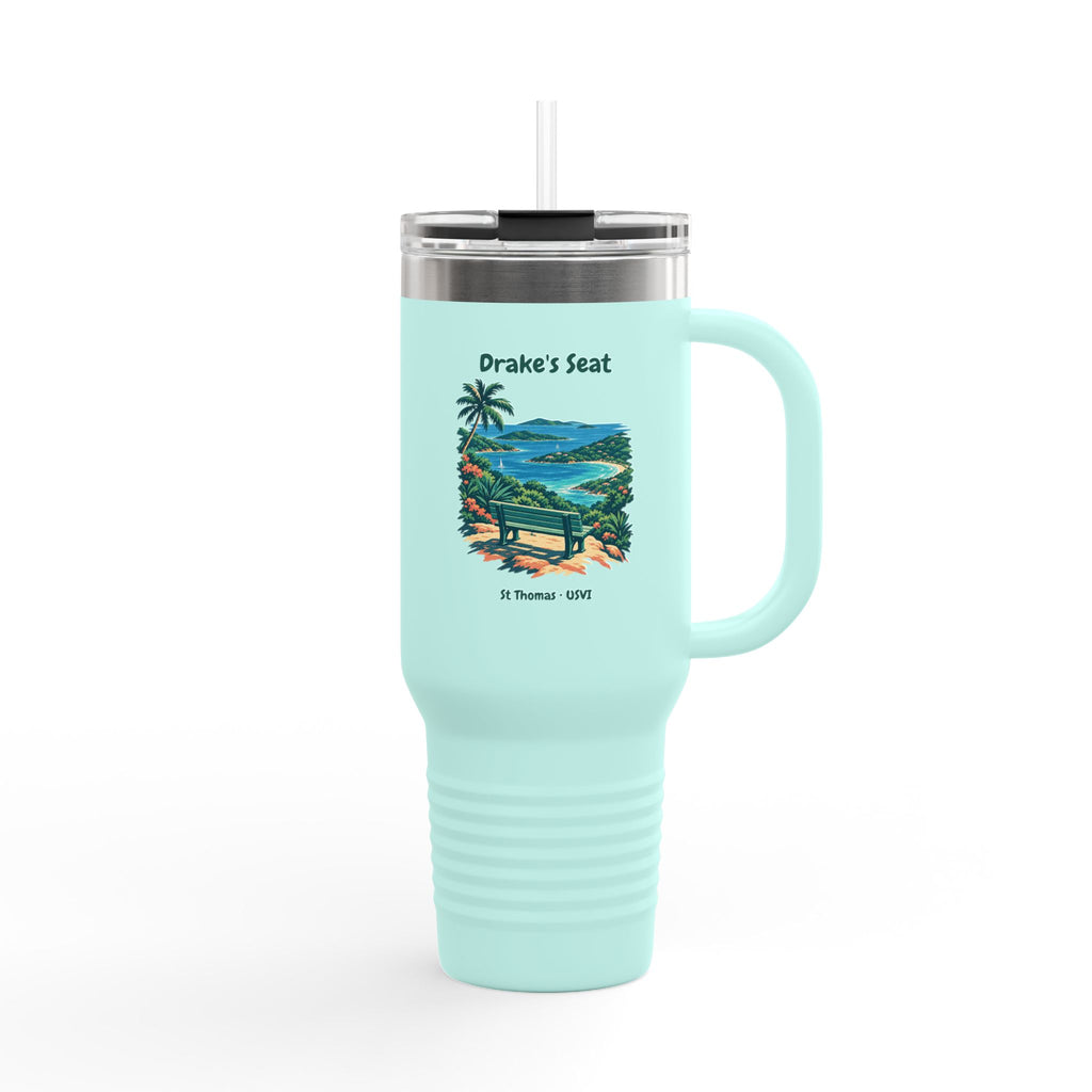 Drake's Seat St. Thomas USVI Polar Camel Insulated Travel Mug 40oz