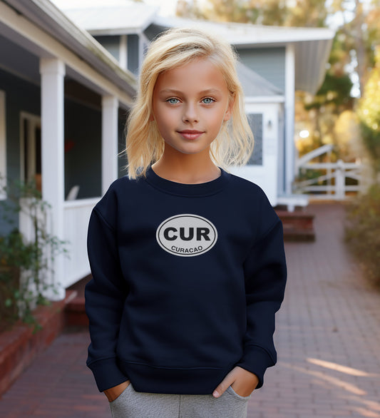 CUR Curacao Emblem Stylish Youth Sweatshirt product