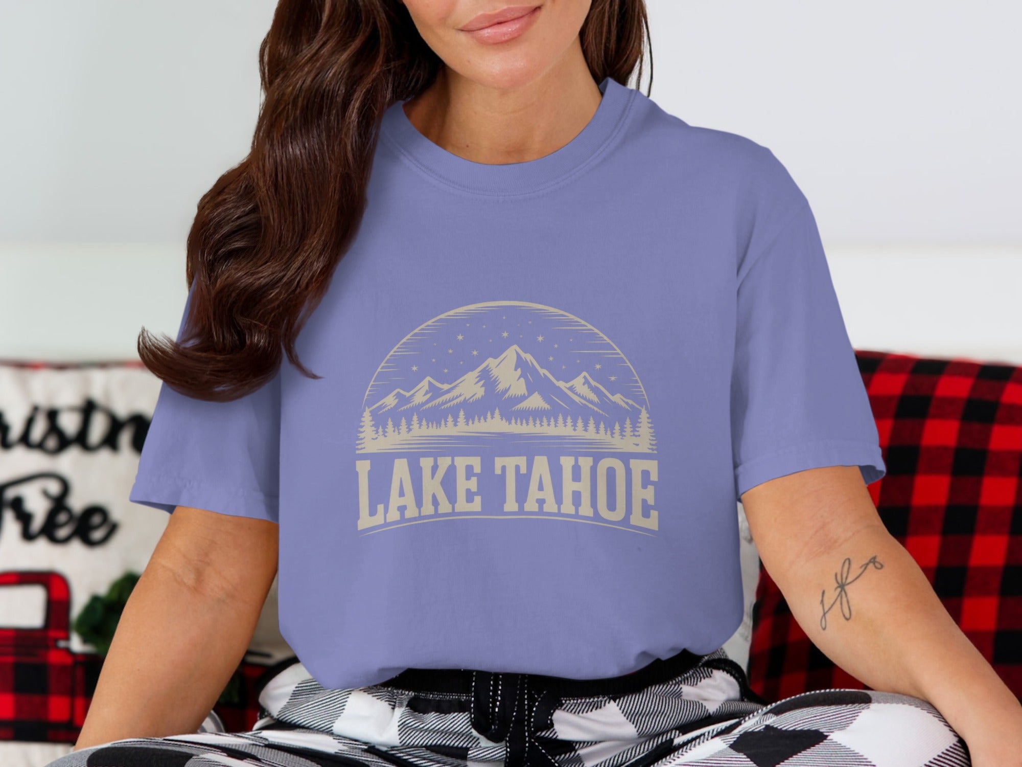 Lake Tahoe Scenic Design Casual T-Shirt product