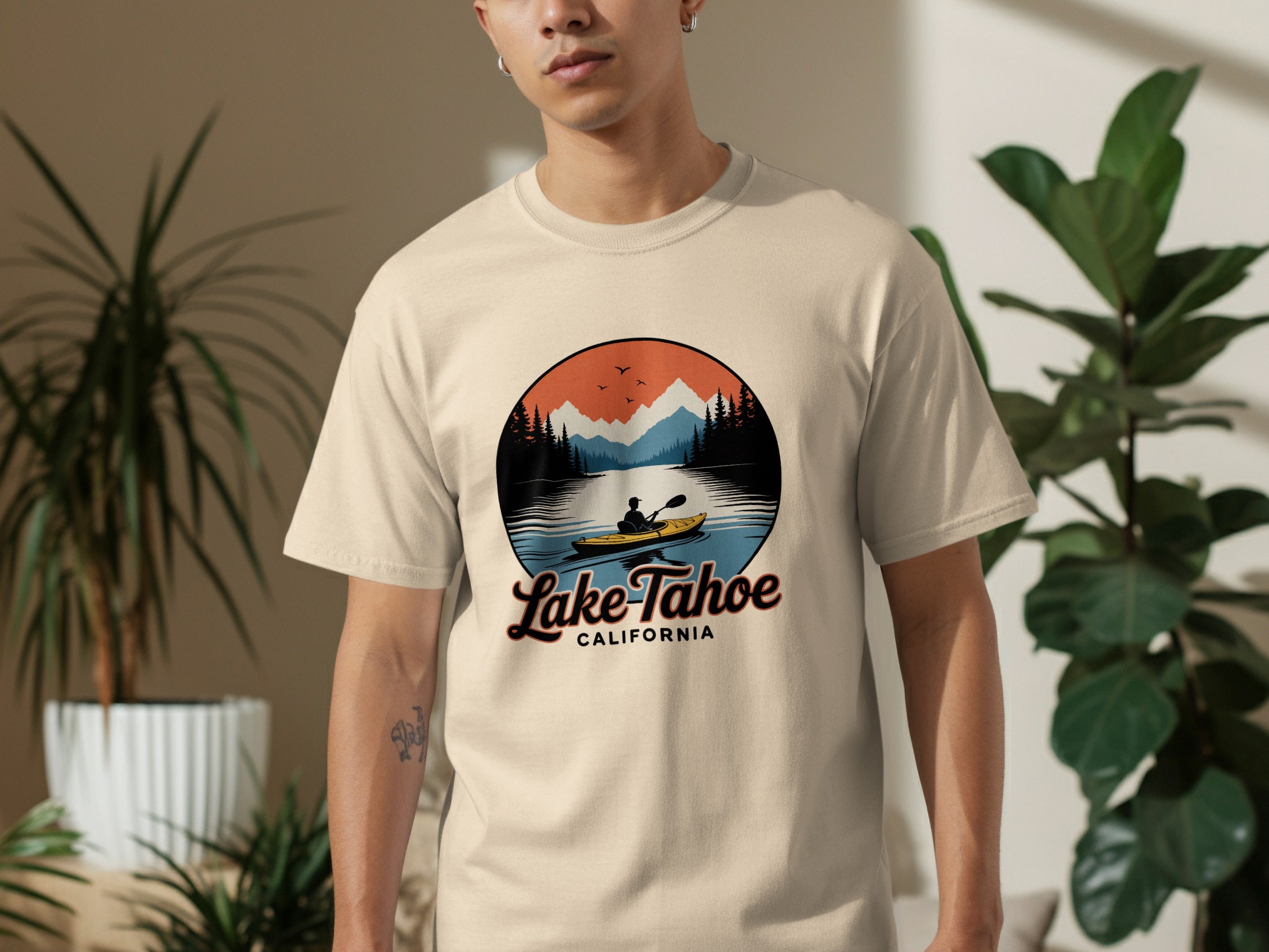 Lake Tahoe California Nature Print T-shirt product