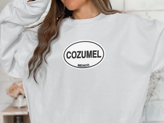 Cozumel Carnival, Sacred Mayan Journey, Ironman Cozumel womens sweatshirts