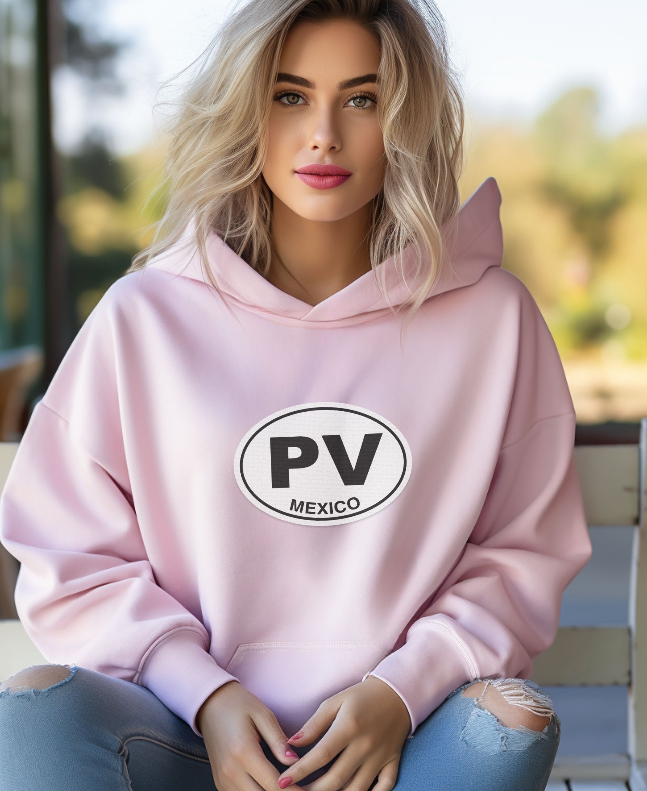 Puerto Vallarta Bay Views & Fest Style Womens Hoodie