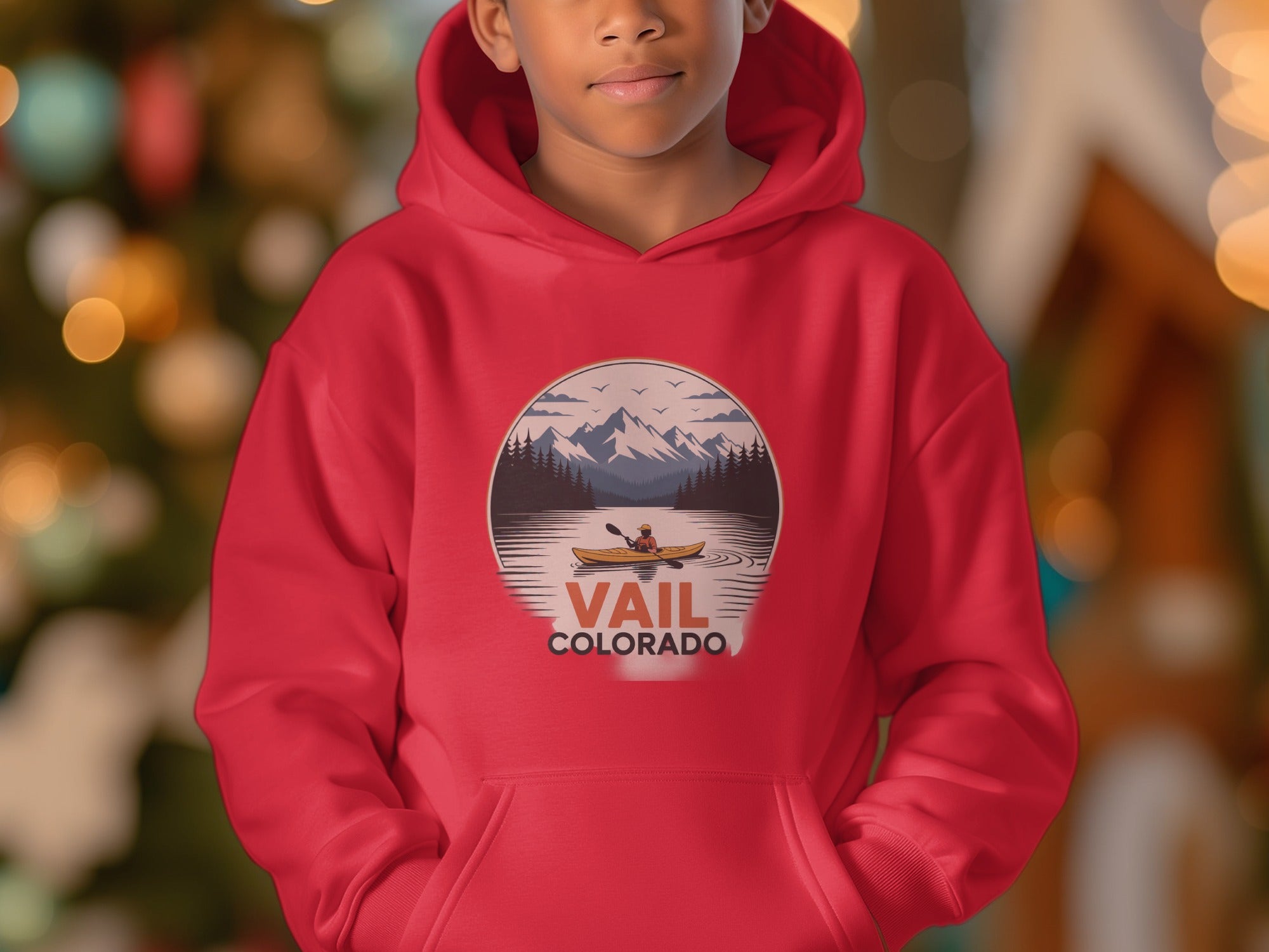 Vail Colorado Nature Scene Youth Hoodie product