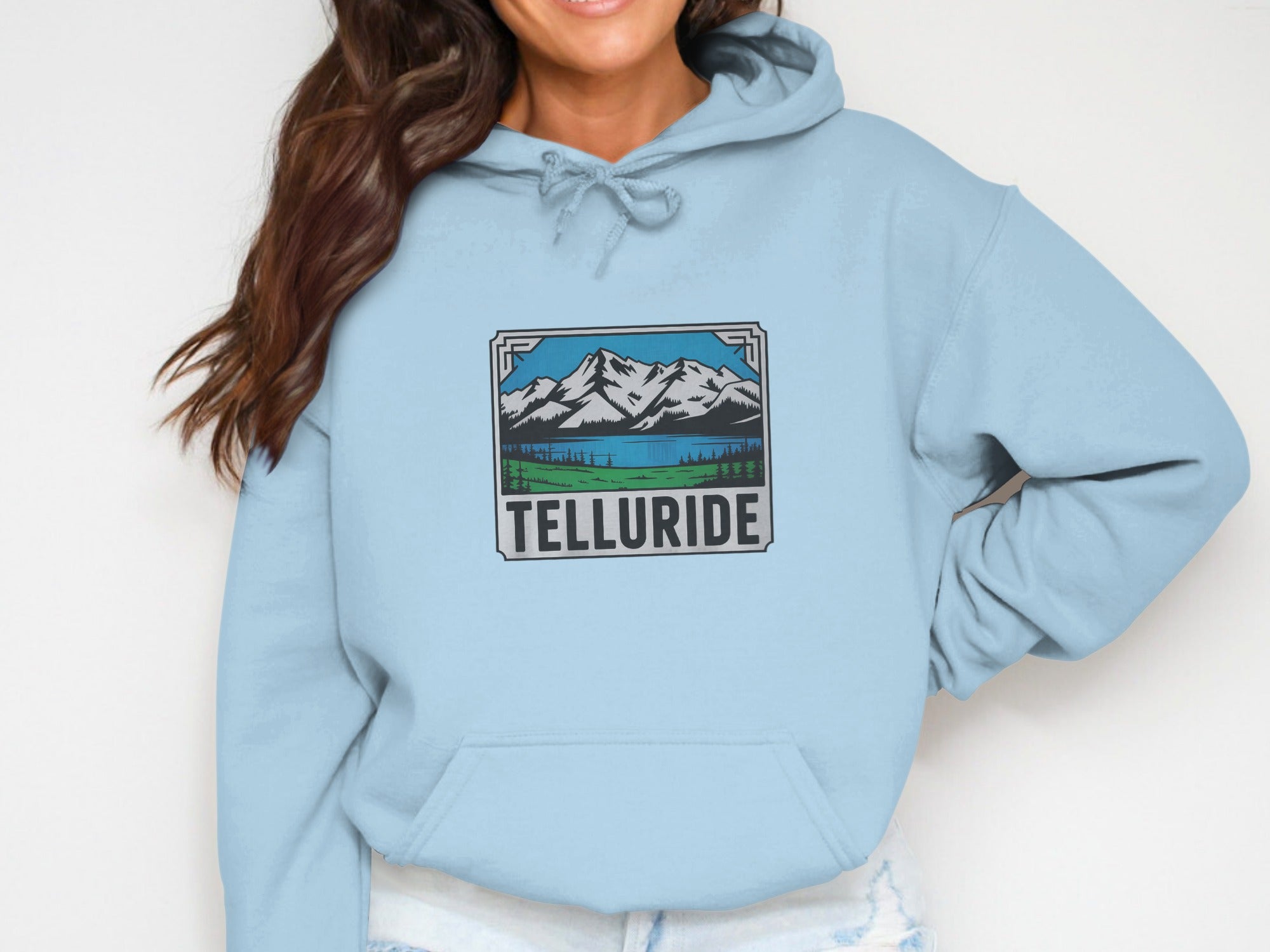 Telluride Womens Hoodies Telluride Mountain View Hoodie