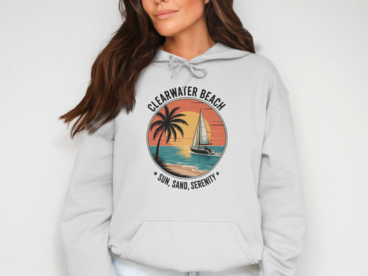 Clearwater Beach Sun Sand Serenity Hoodie product type