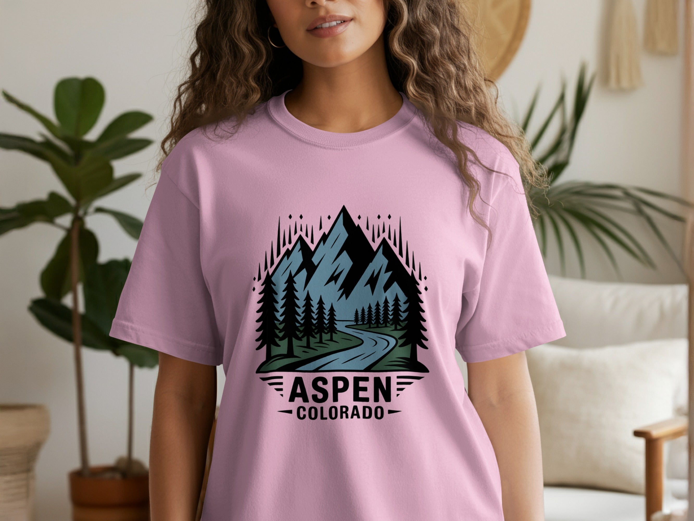 Aspen Colorado Graphic Tee Shirt Product