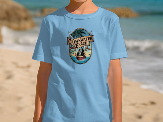 Clearwater Beach Pirate Costume Graphic T-shirt product type