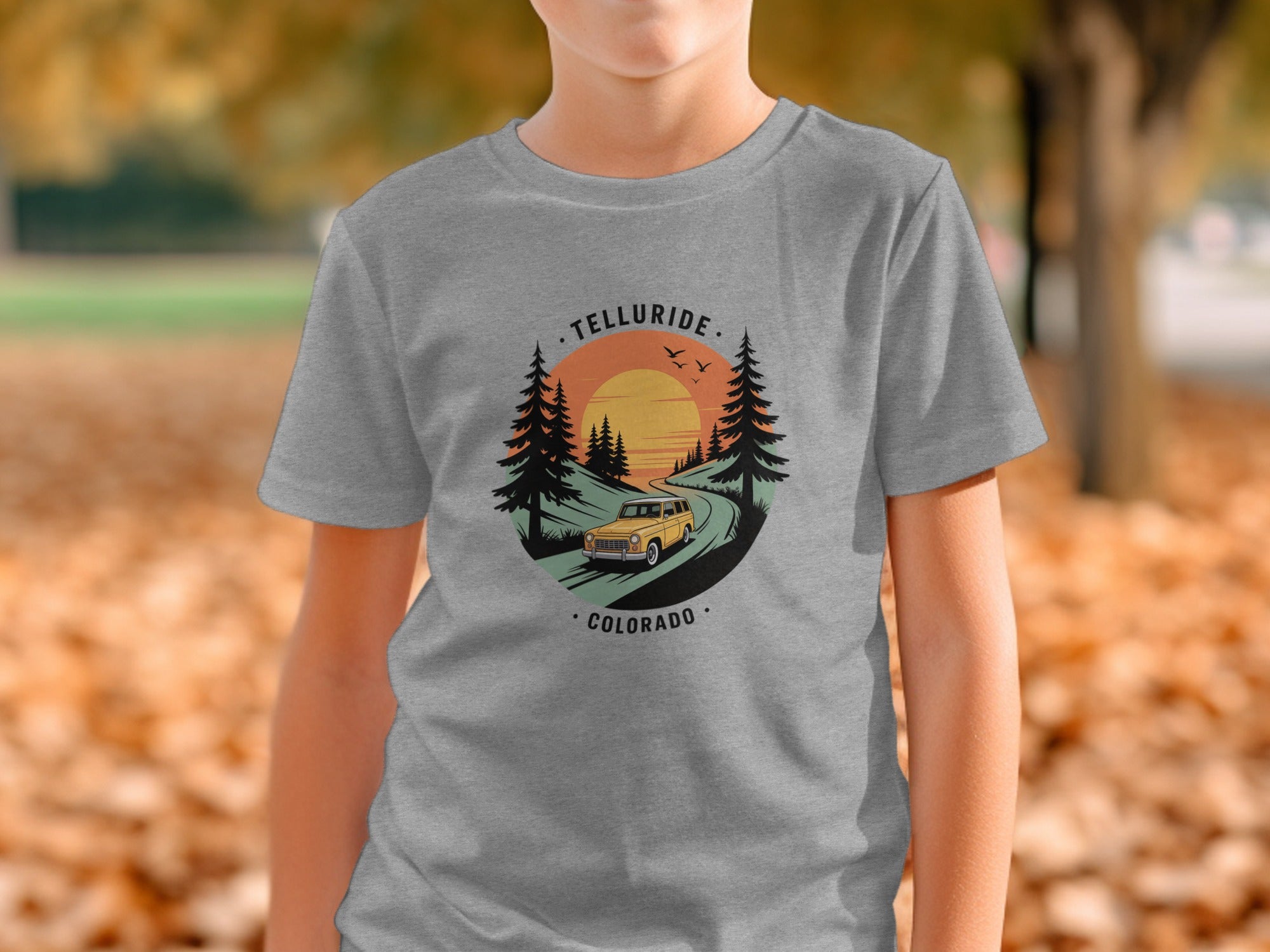 Telluride Colorado Sunset Scenic Adventure Shirt