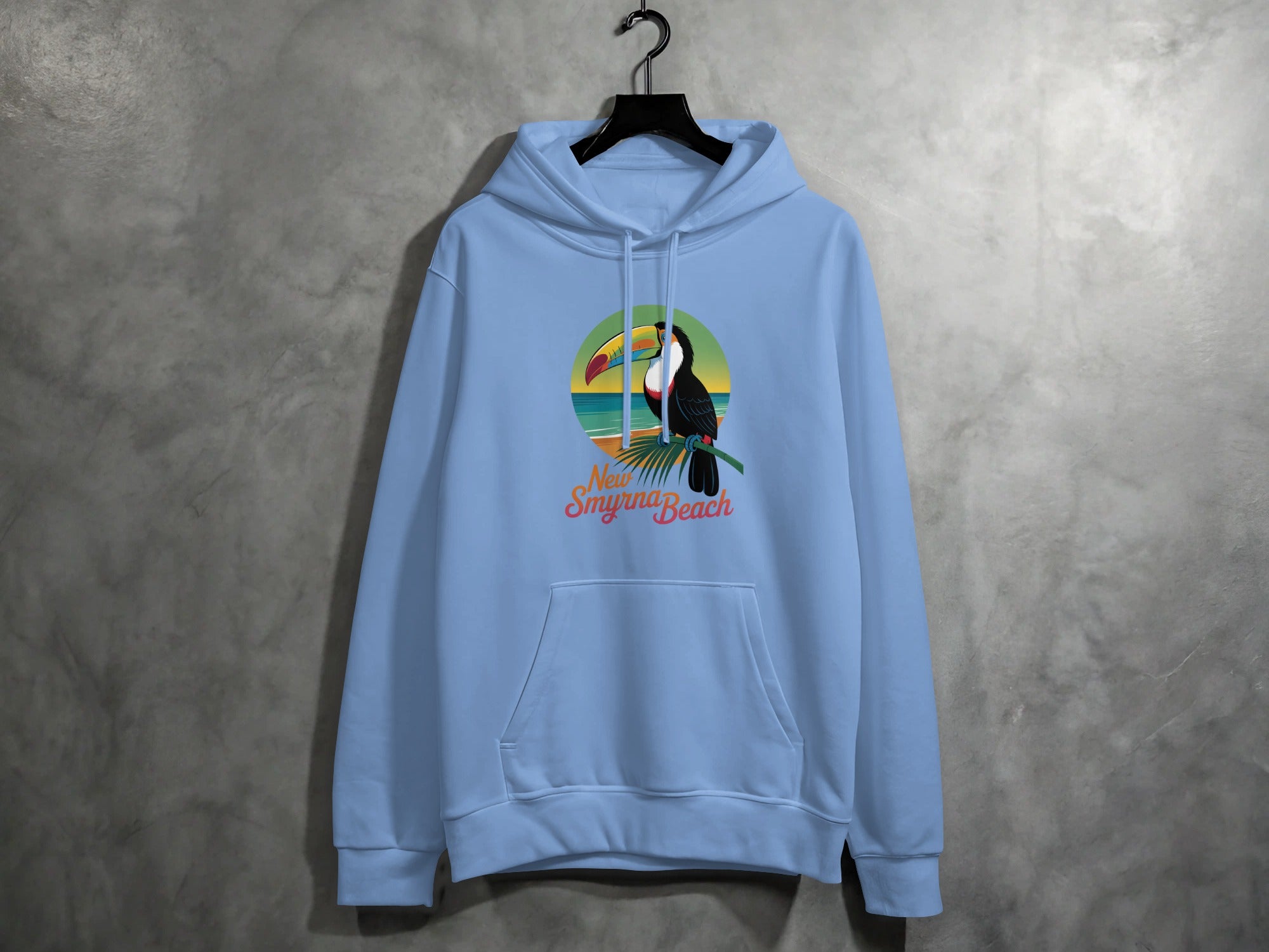 New Smyrna Beach Toucan Graphic Hoodie product
