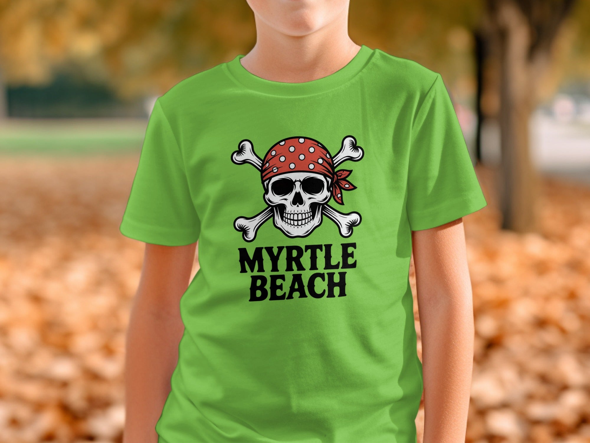 Myrtle Beach Skull and Crossbones T-Shirt product