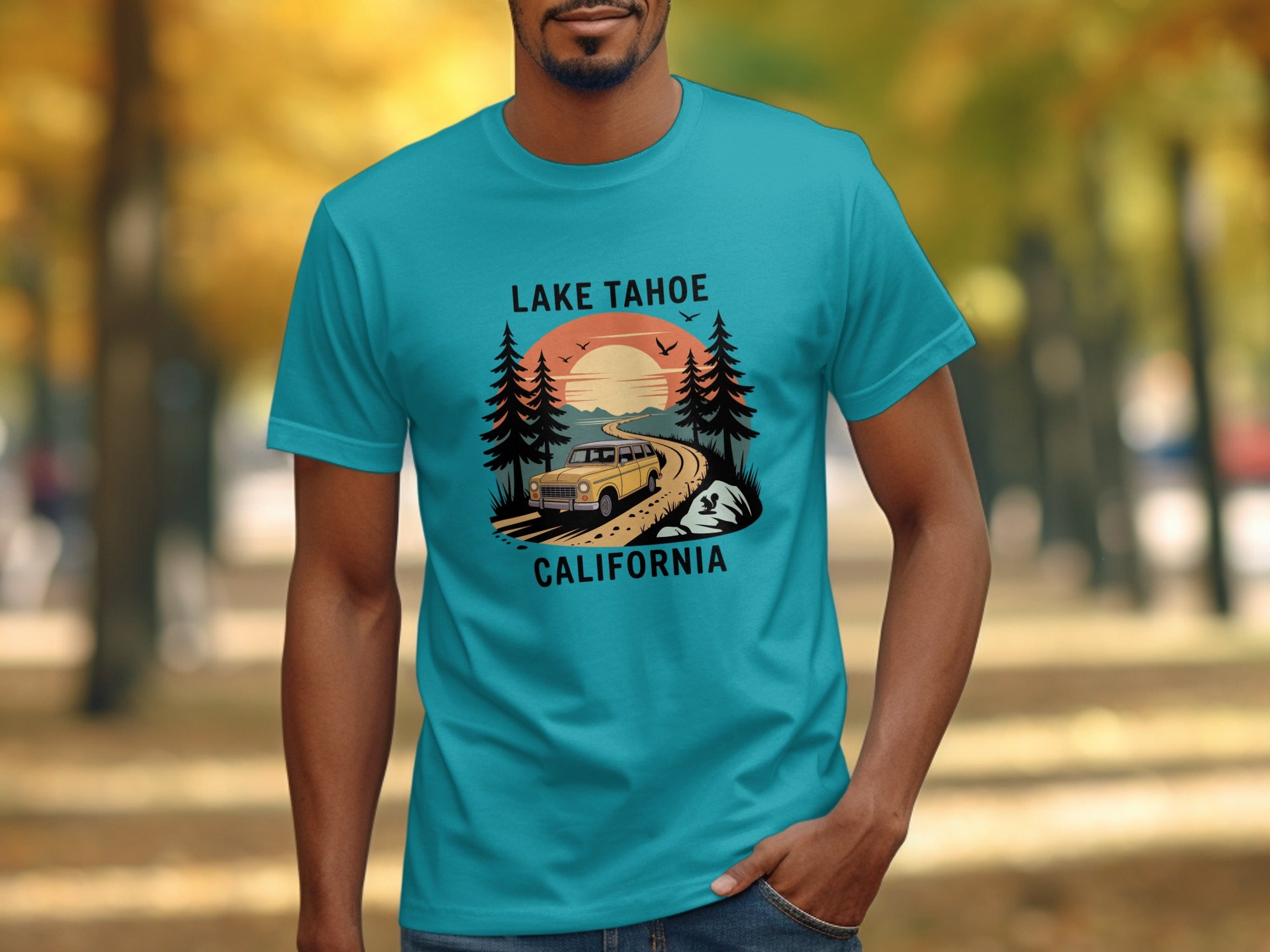 Lake Tahoe California Scenic Graphic Tee product
