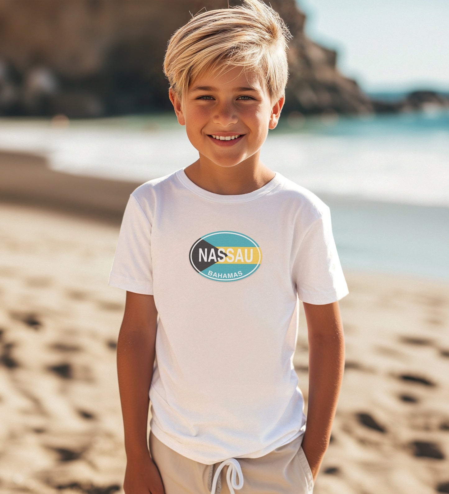 Nassau gift for sliding down waterslides at Atlantis youth clothing and travel souvenirs