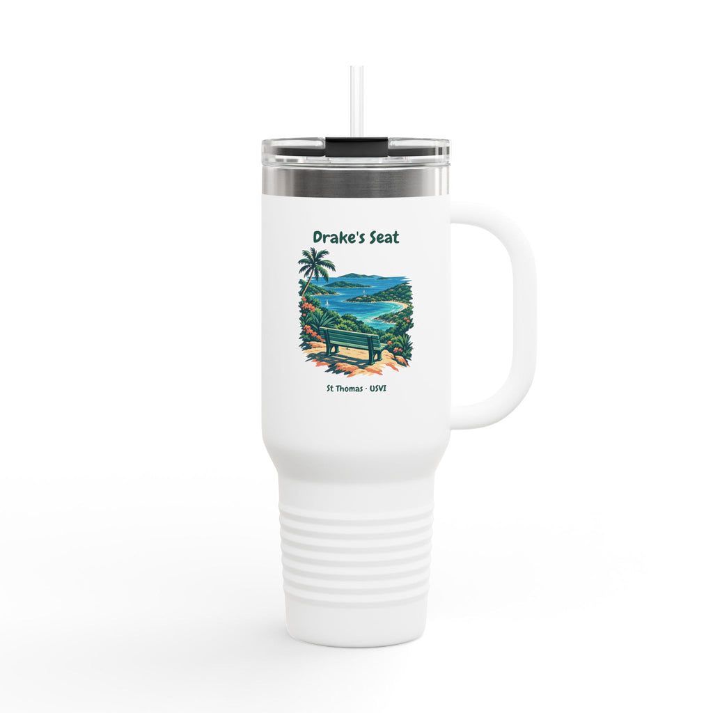 Drake's Seat St. Thomas USVI Polar Camel Insulated Travel Mug 40oz