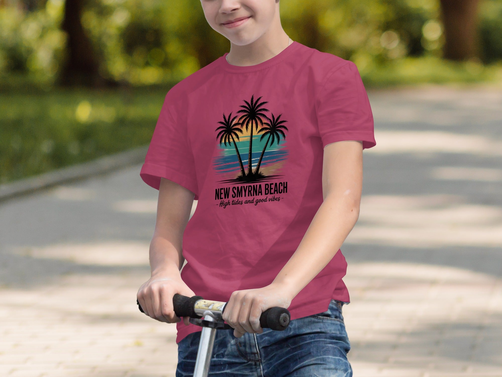 New Smyrna Beach High Tides Good Vibes T-shirt product