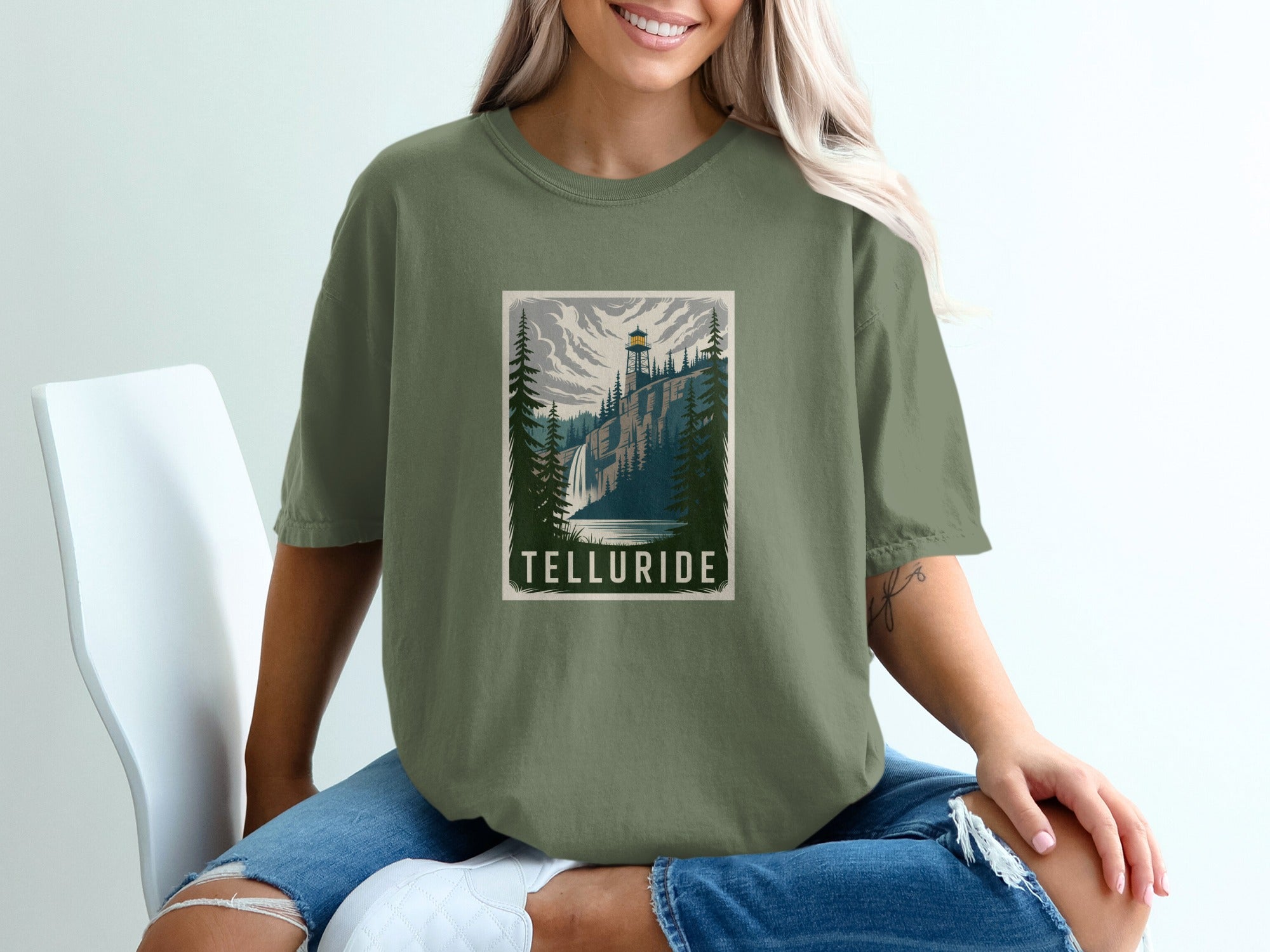 Telluride Mountain Graphic Tee product