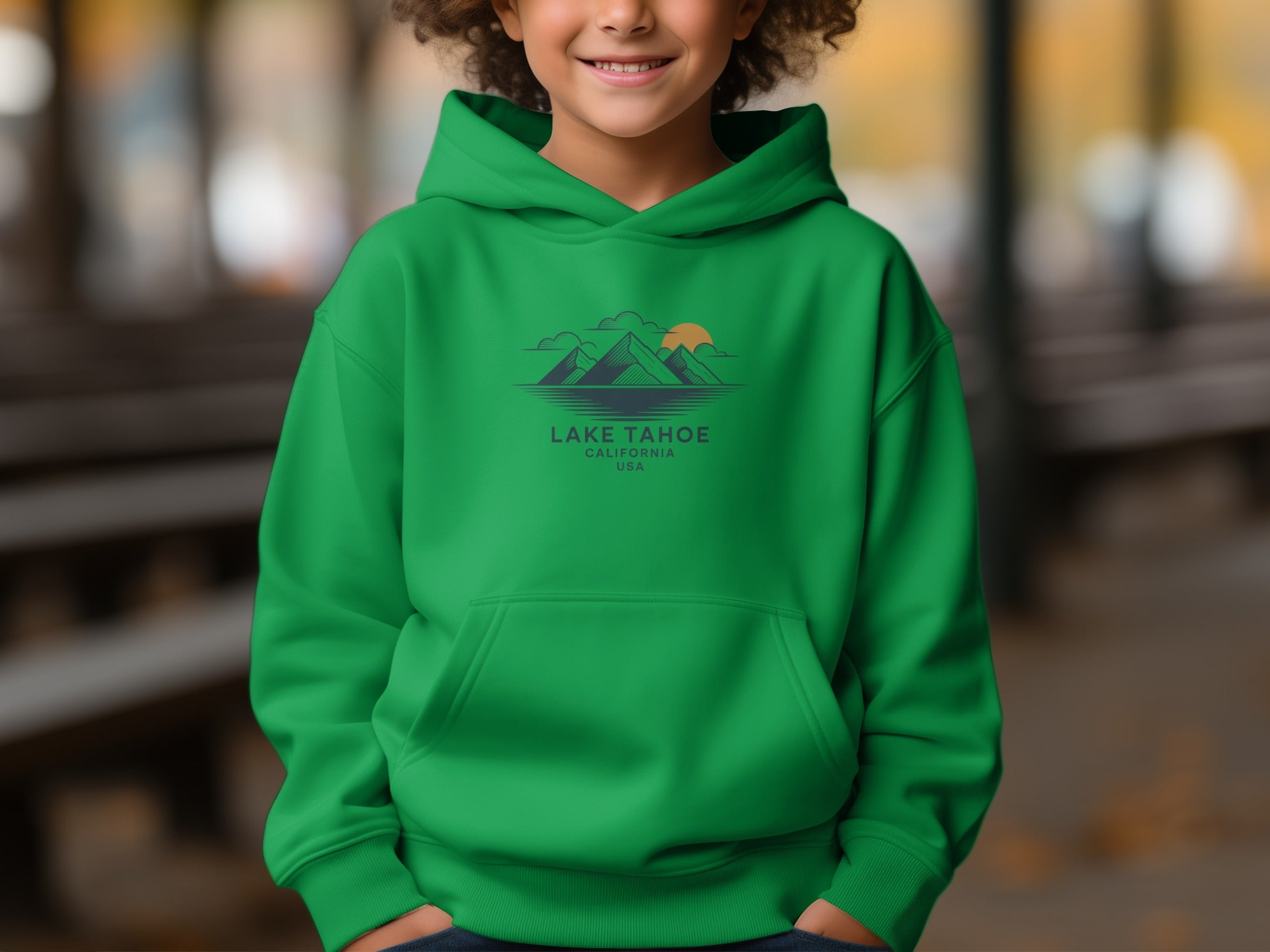 Lake Tahoe California USA Youth Hoodie Product