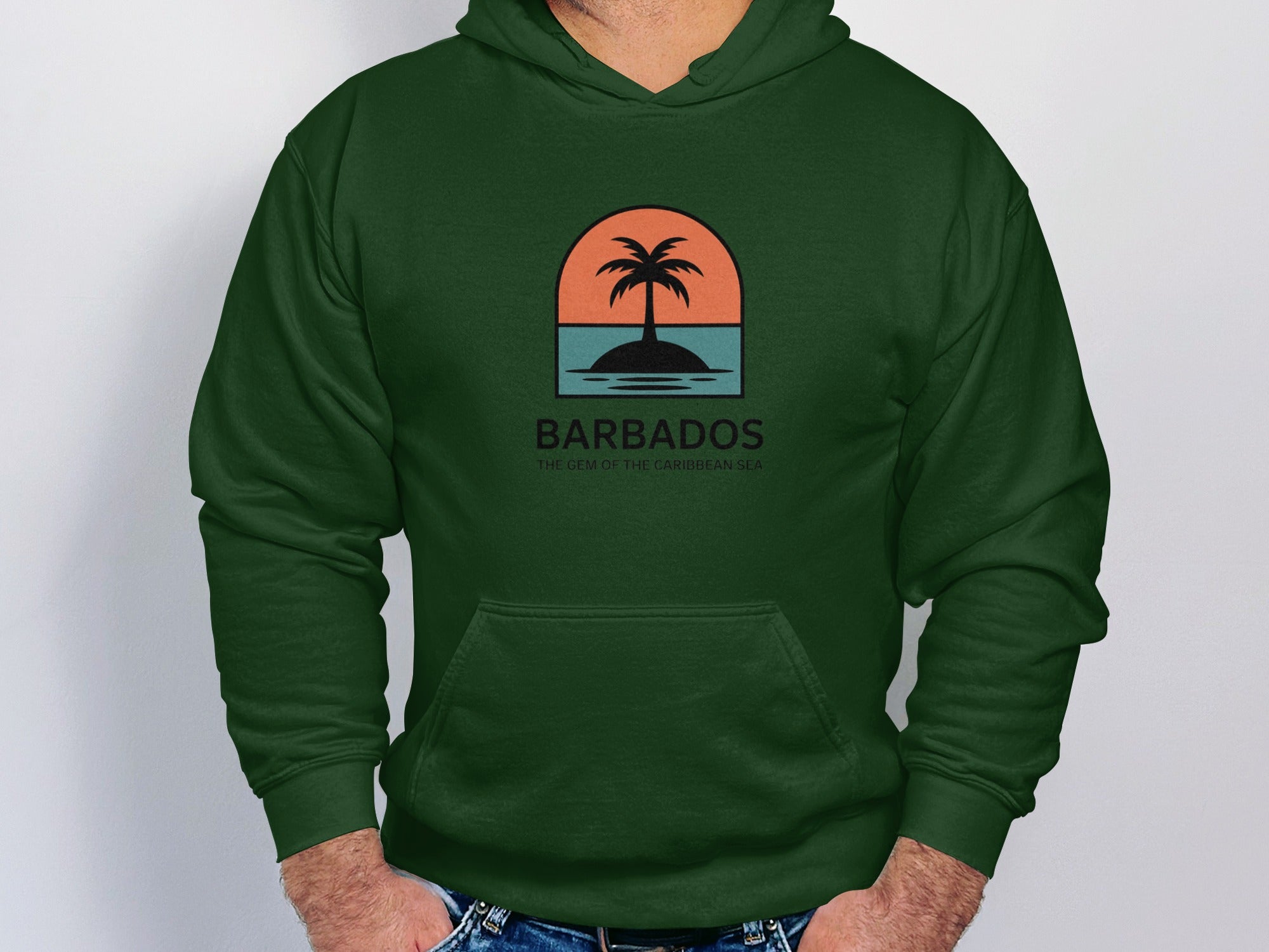 Barbados Gem of the Caribbean Sea Hoodie product type