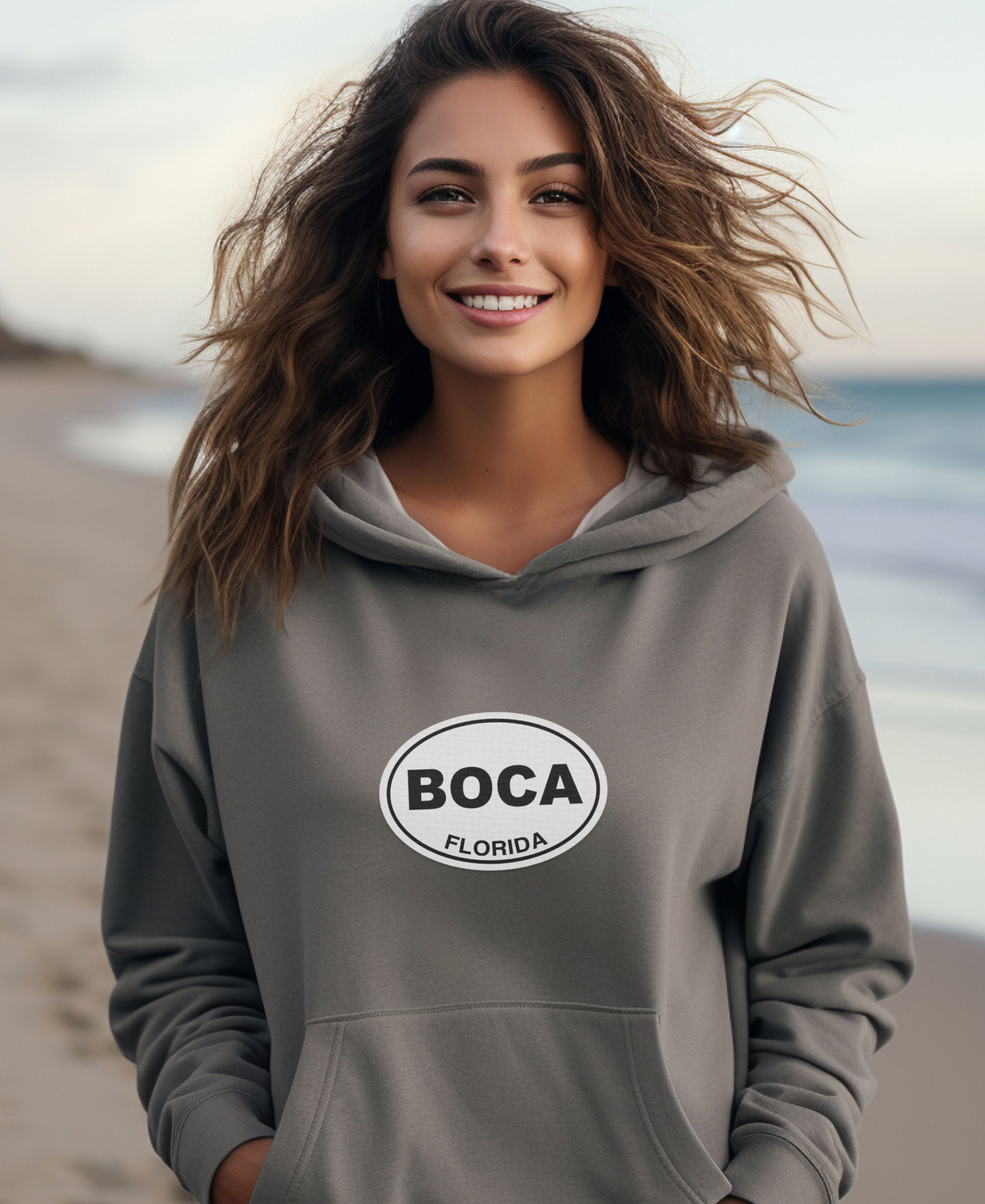 Boca Florida Hoodie Beachwear Casual Clothing product