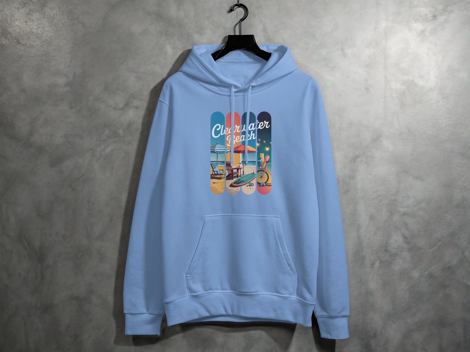 Clearwater Beach Graphic Hooded Sweatshirt product