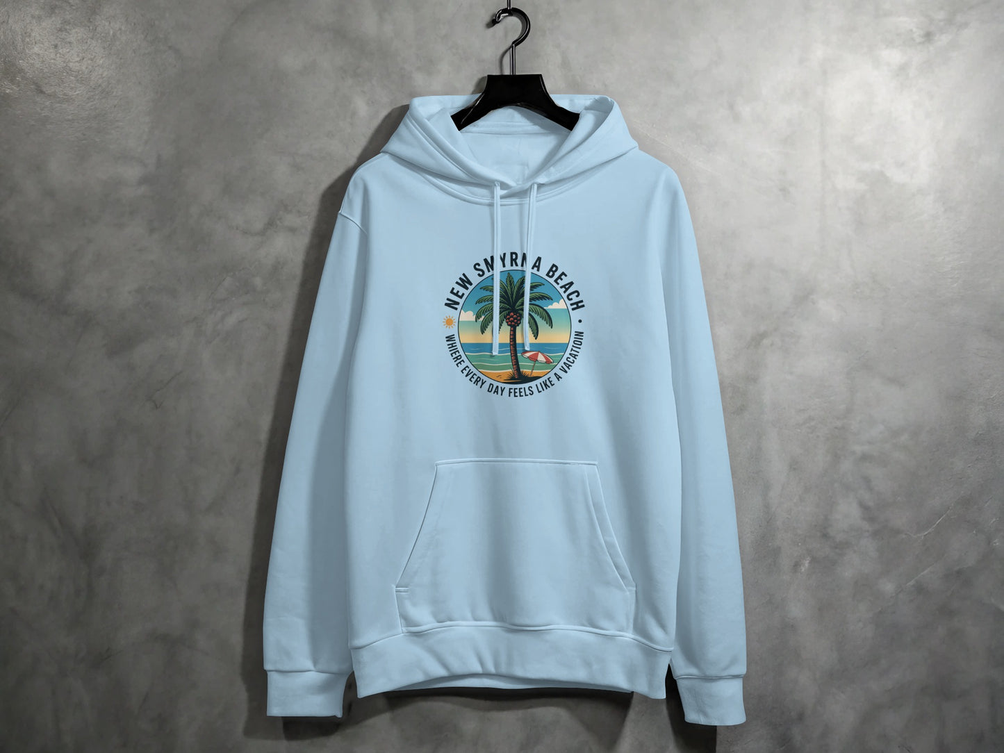 New Smyrna Beach Graphic Hoodie Comfort product type