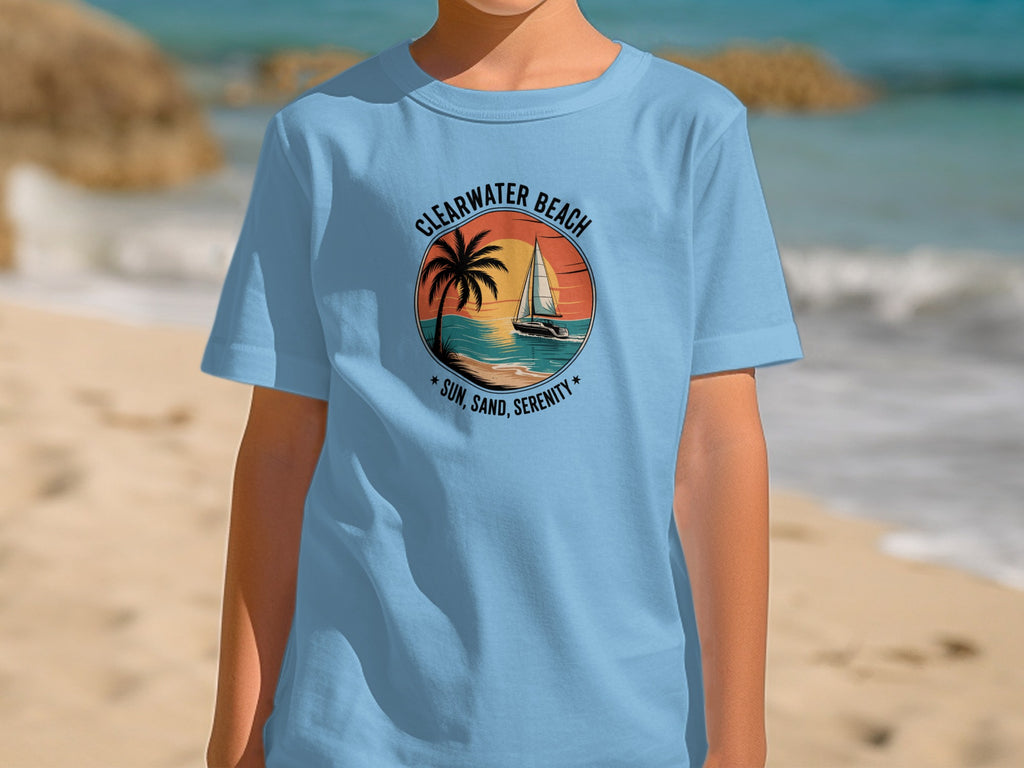 Clearwater Beach Sailing Graphic T-shirt product