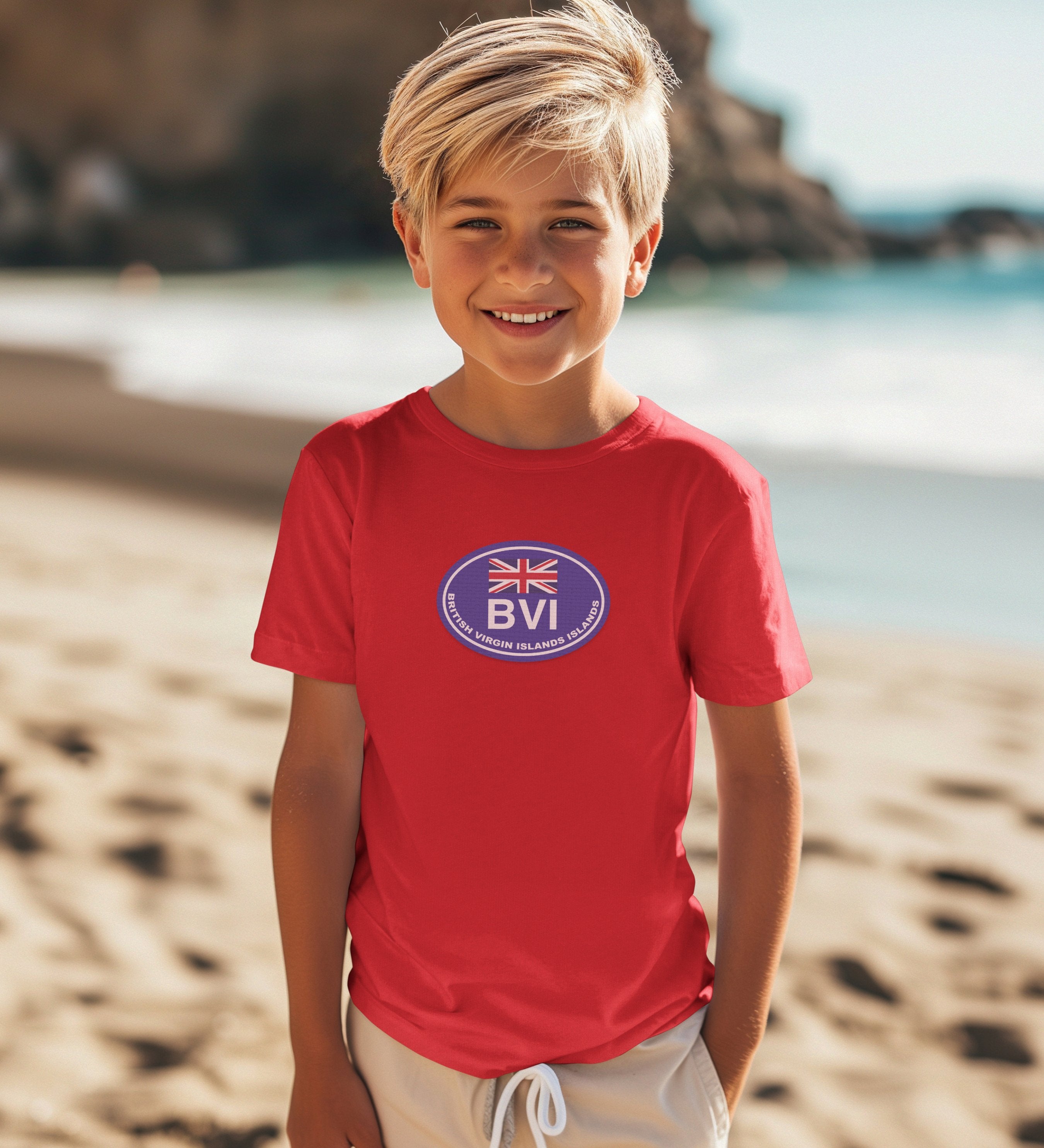 BVI gift for sailing the calm waters of Tortola youth clothing and travel souvenirs