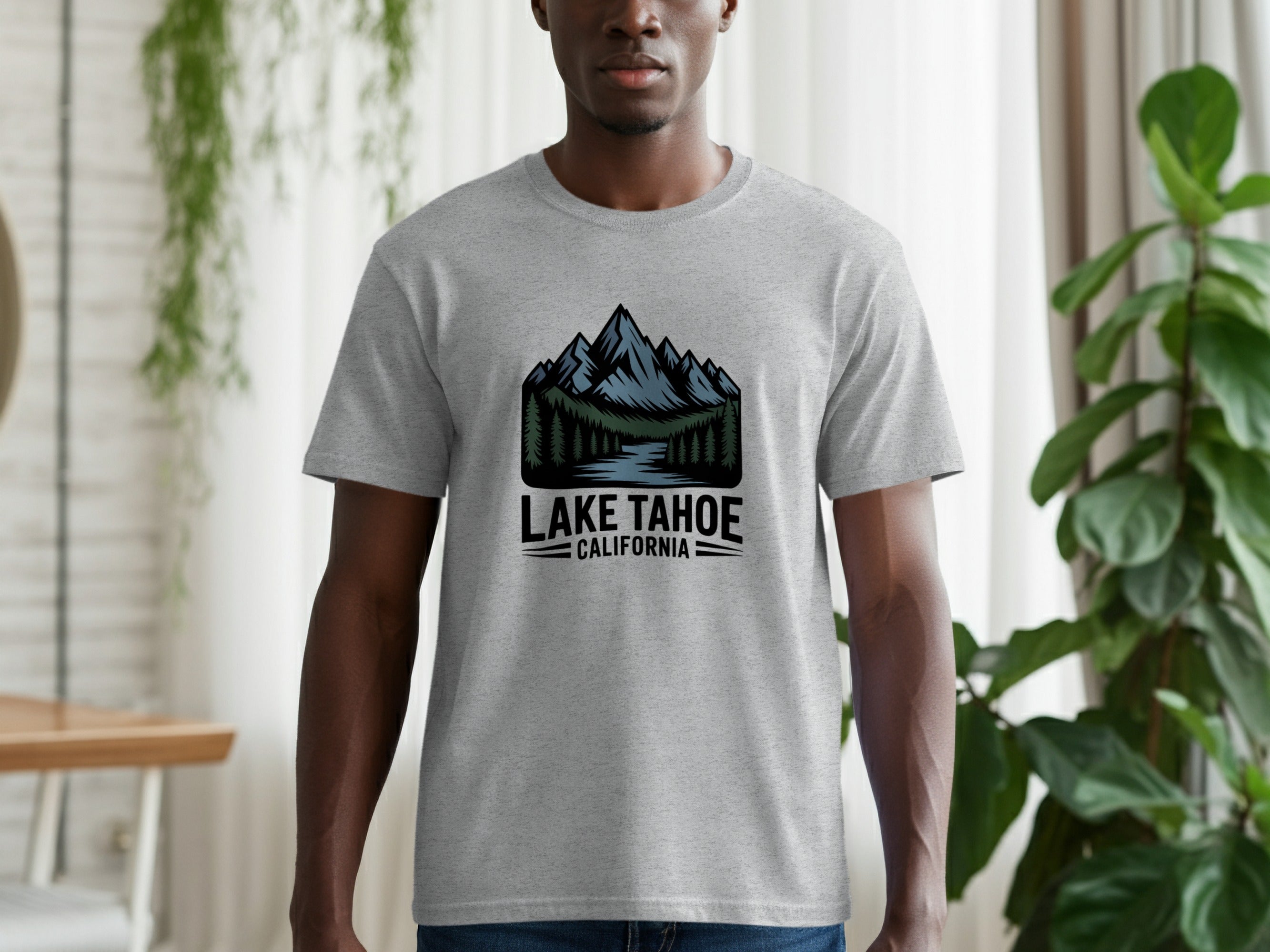 Lake Tahoe California Graphic Print T-Shirt product