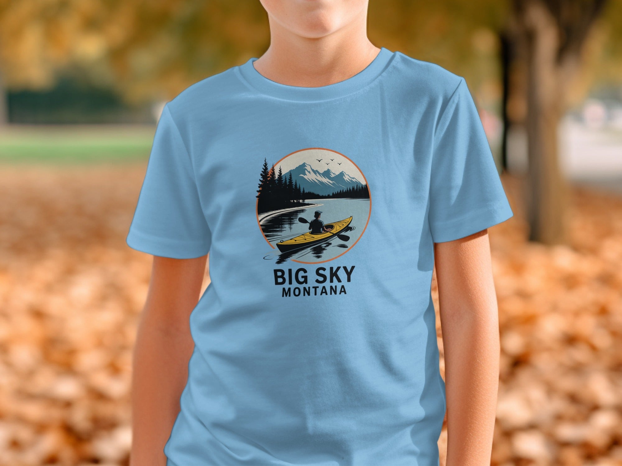 Big Sky Montana Scenic Adventure Graphic Tee