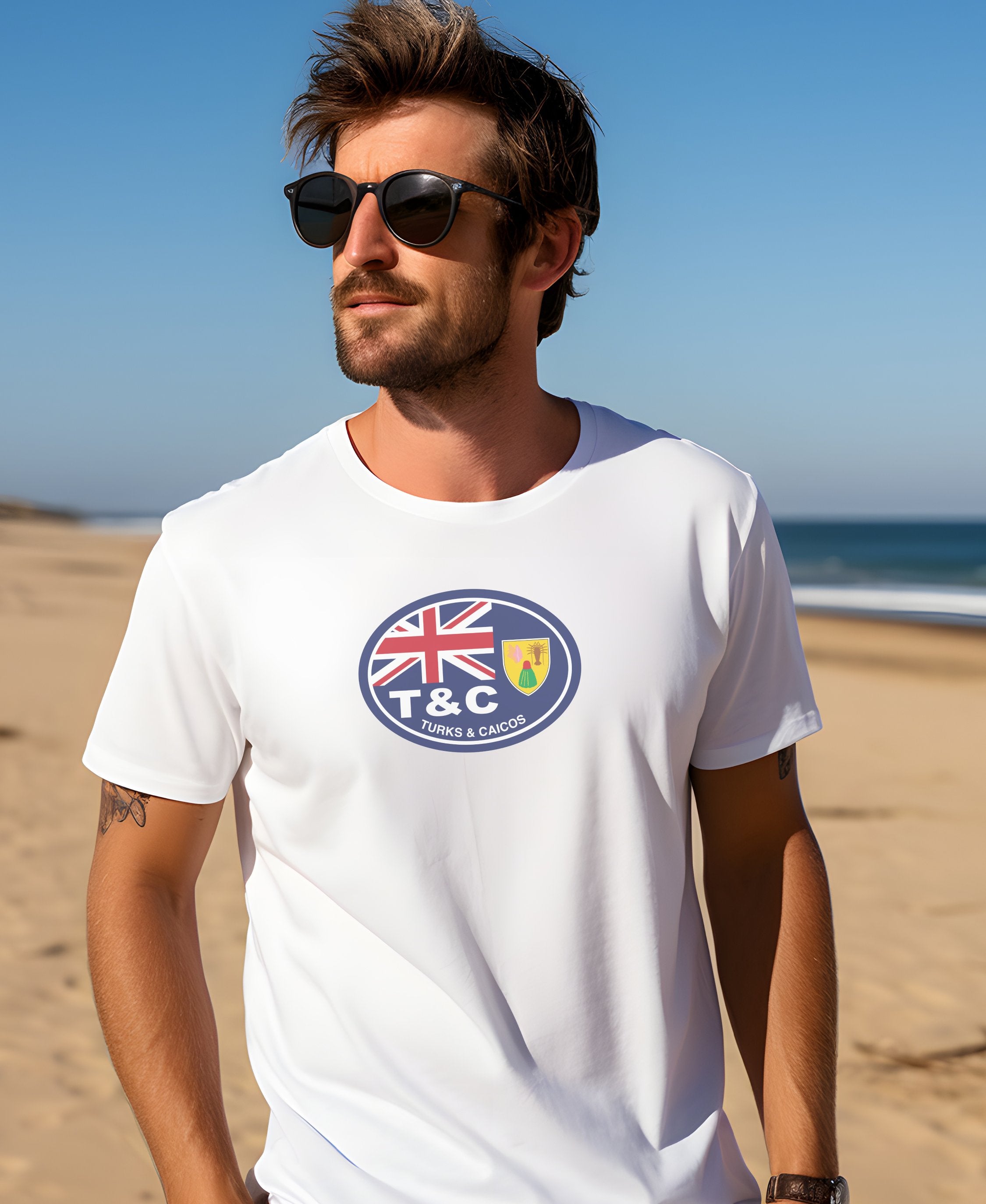 Turks and Caicos Mens T-Shirt – Laid-Back Gear for Big South Regatta
