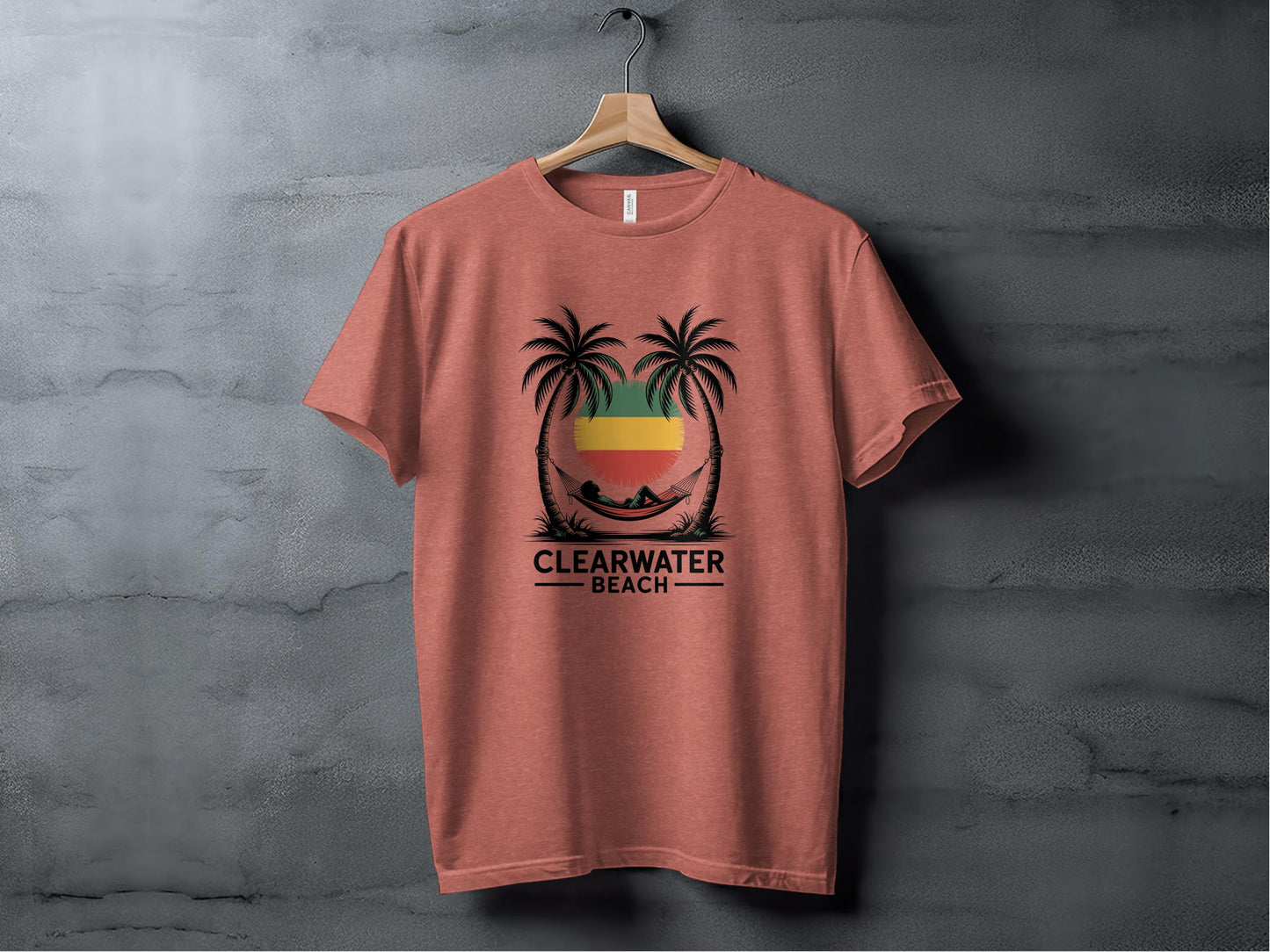Clearwater Beach Graphic Tee Casual Summer product