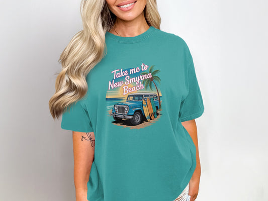 Take me to New Smyrna Beach Coastal Graphic product type