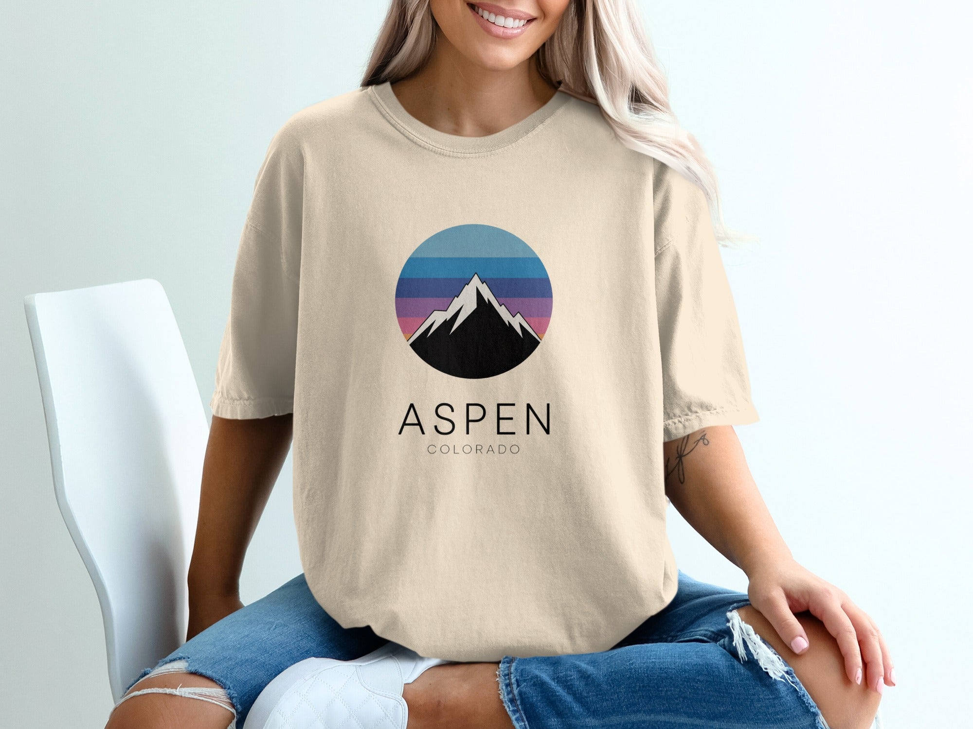 Aspen Colorado Mountain Graphic Tee product type