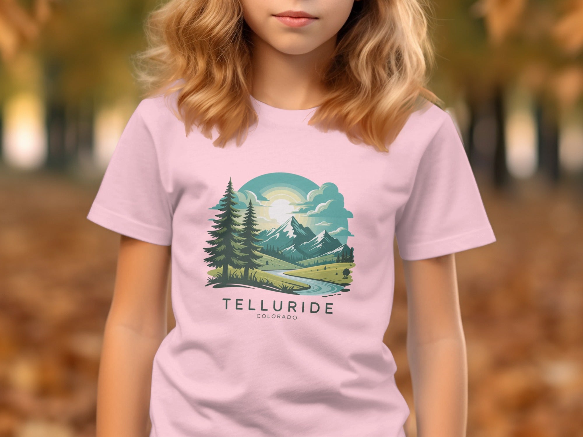 Telluride Colorado Scenic Landscape T-shirt
