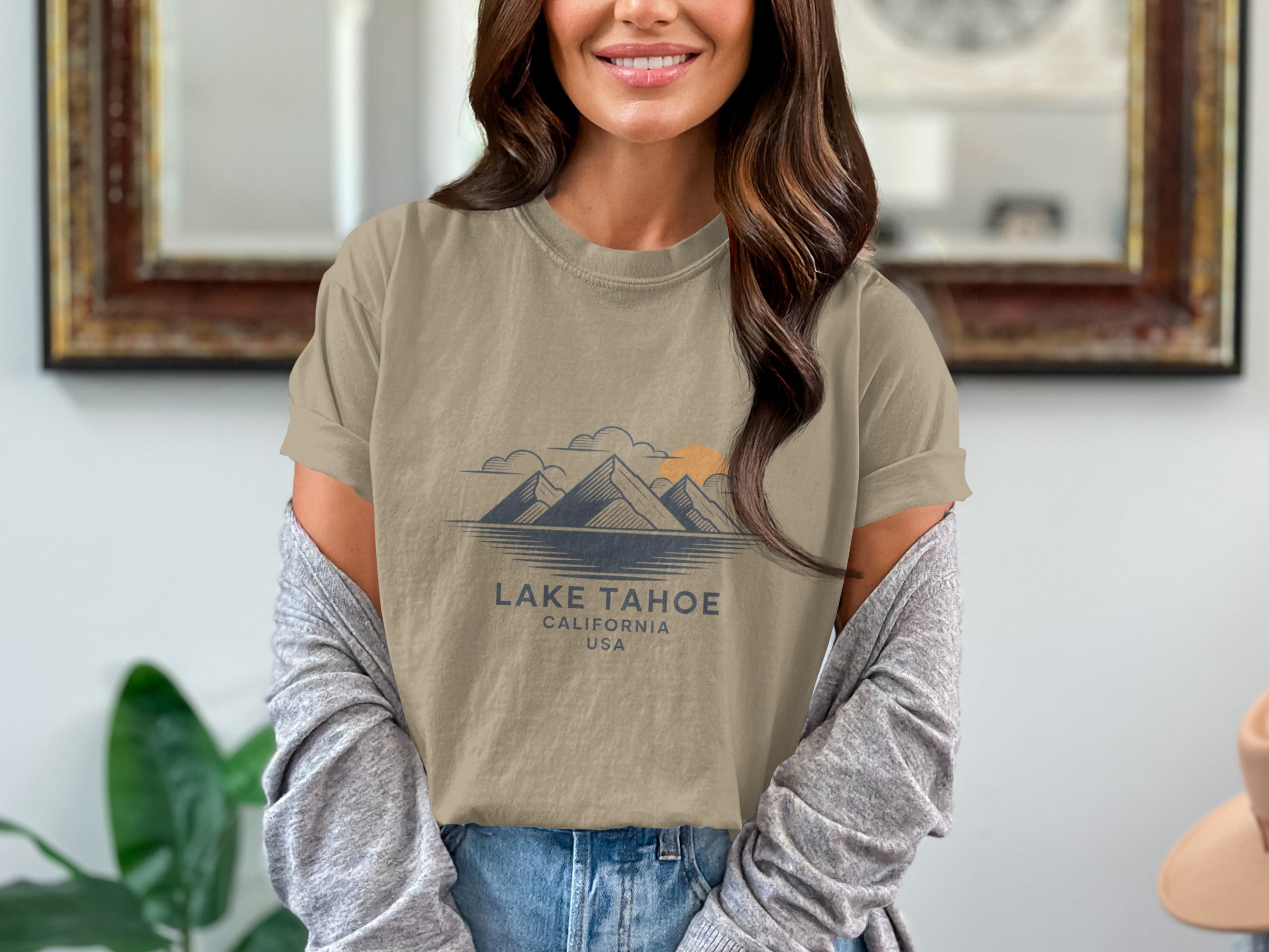 Lake Tahoe California USA Graphic Tee product type